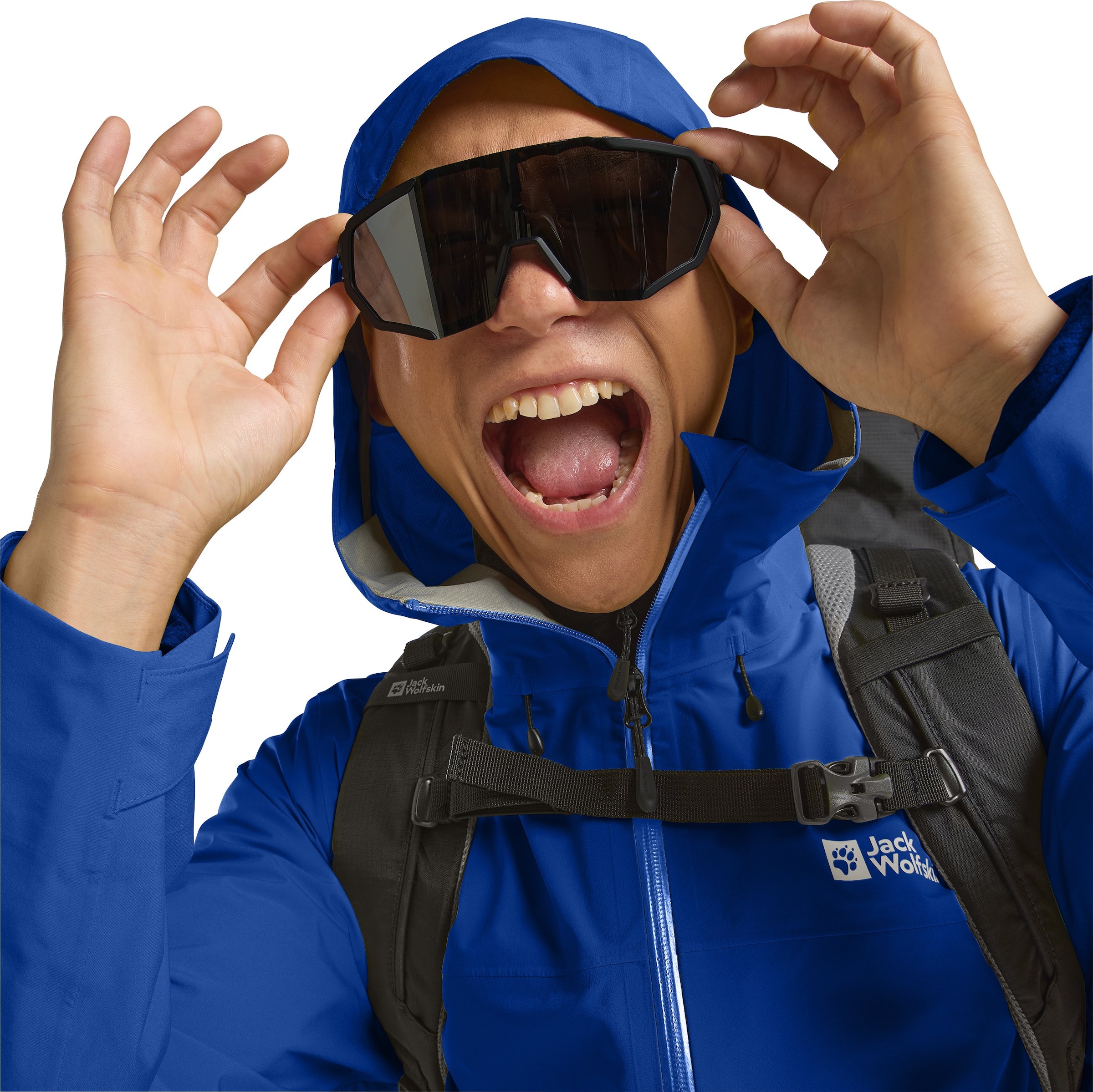 Jack Wolfskin Funktionsjacke »HIGHEST PEAK 3L JKT M«, mit Kapuze