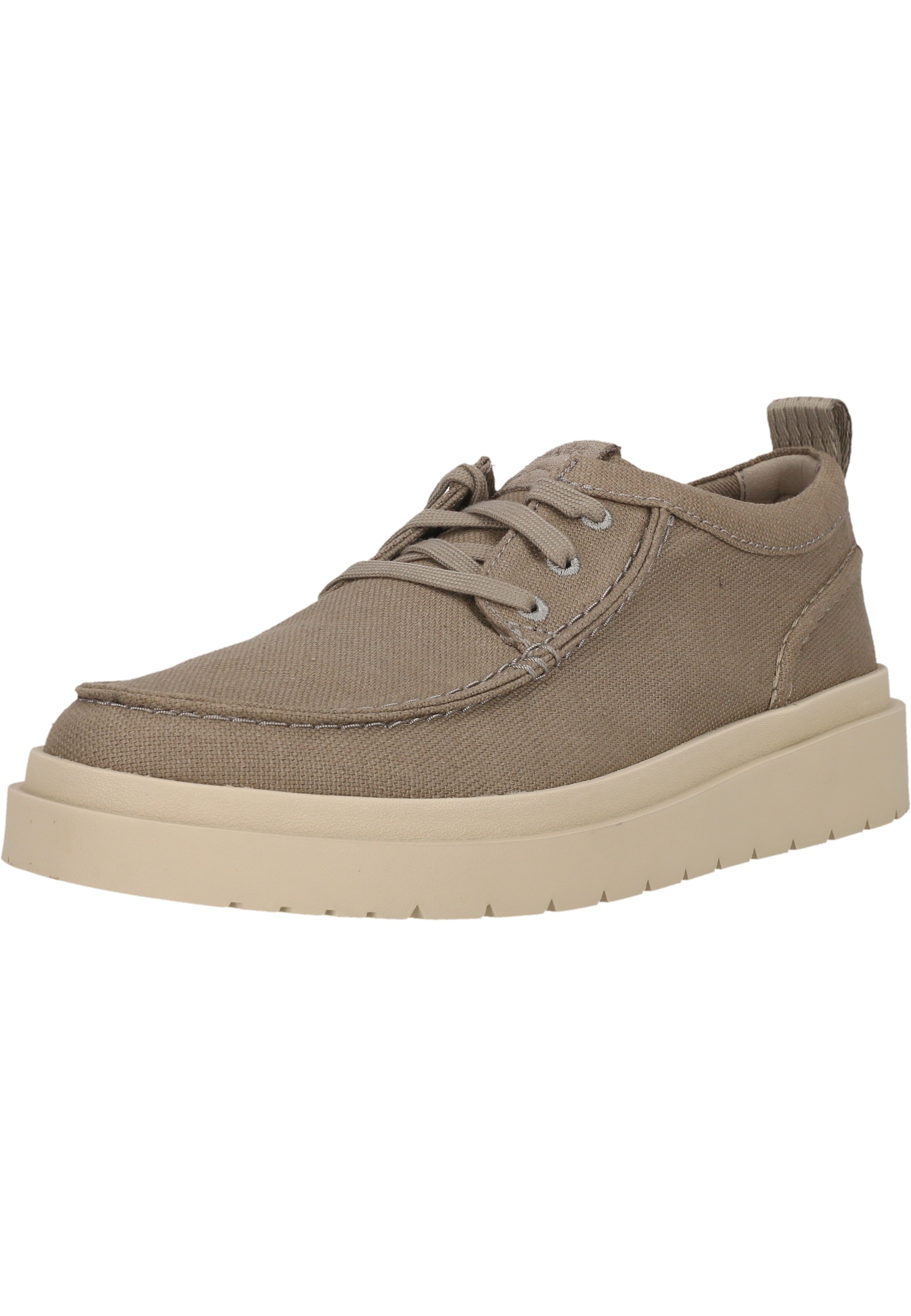 Clarks "Polden Moc" mit markanter Sohle