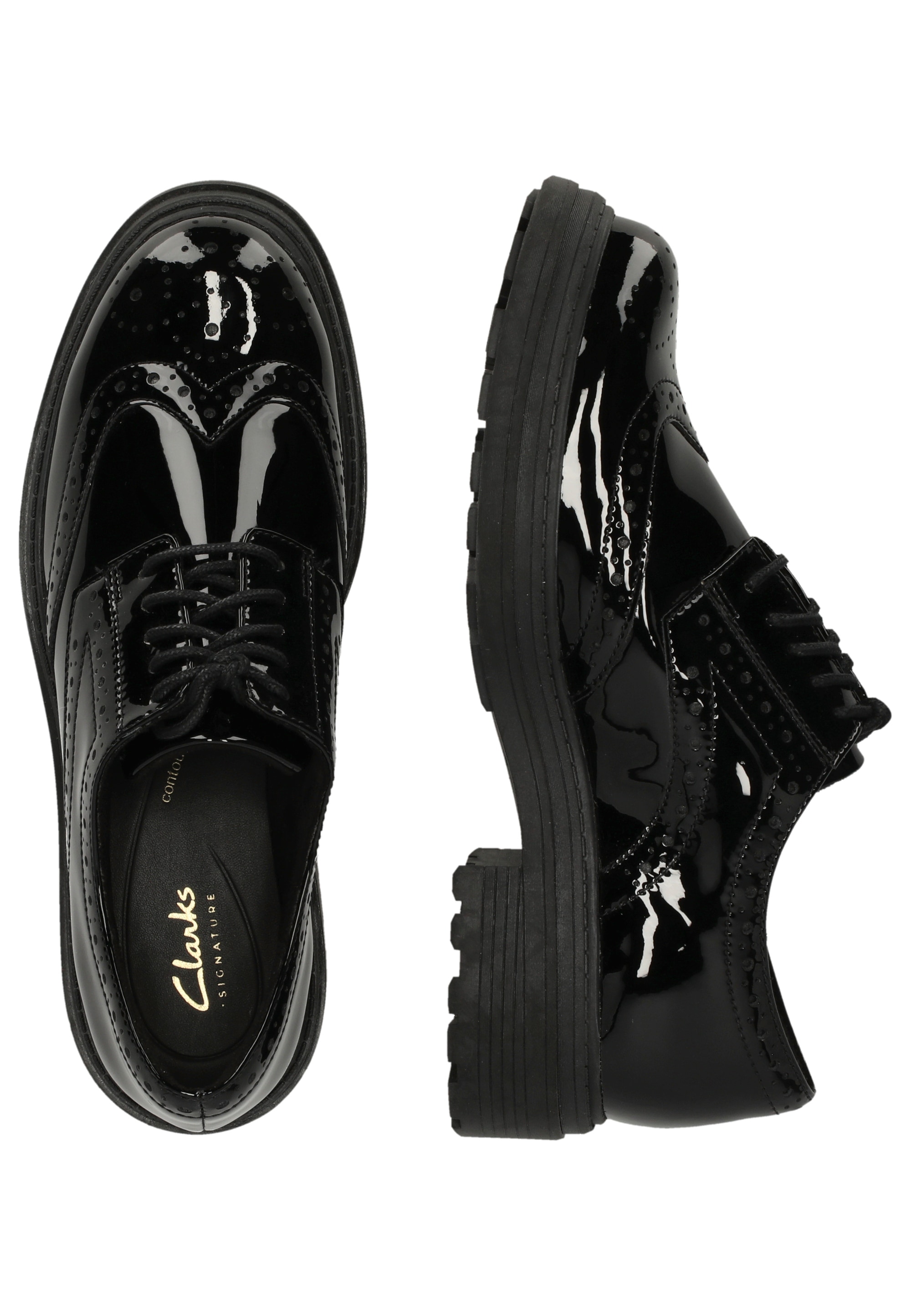 Clarks Schnürschuh »Orinoco3 Derby«, aus hochwertigem Leder