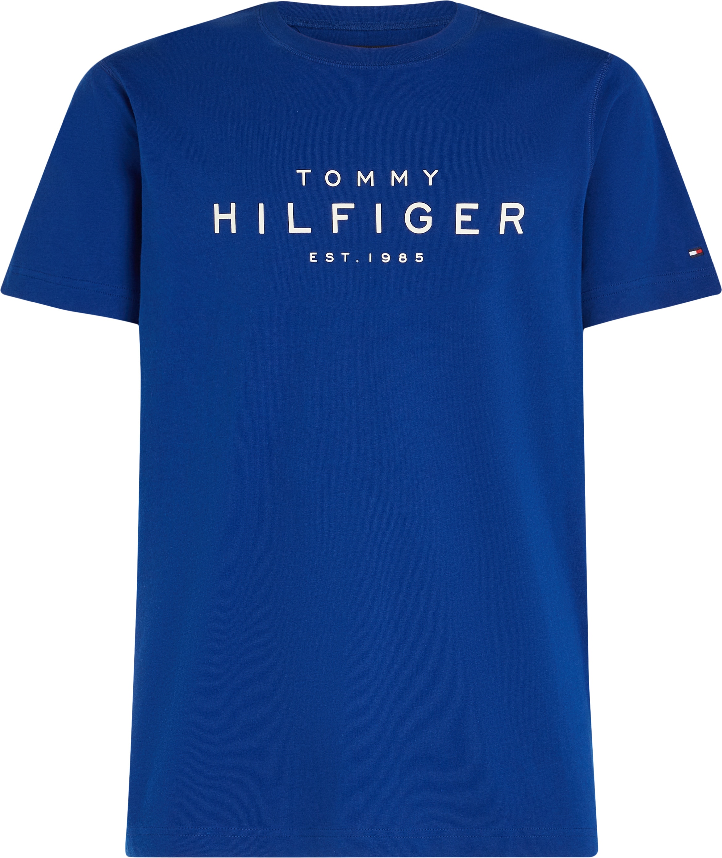 Tommy Hilfiger T-Shirt »BIG RWB HILFIGER TEE«, mit Logo