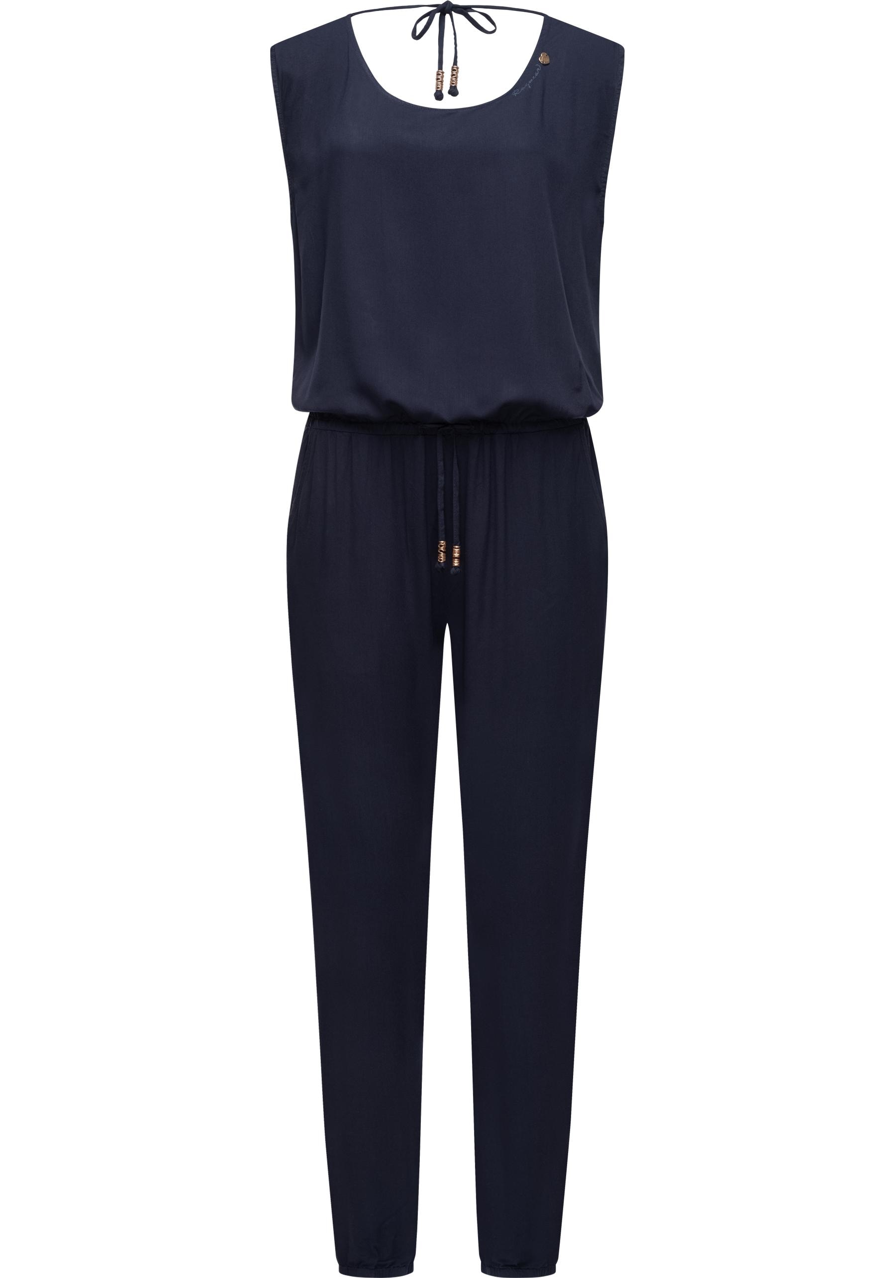 Ragwear Jumpsuit "Noveel", schicker, langer Damen Overall mit Bindeband günstig online kaufen