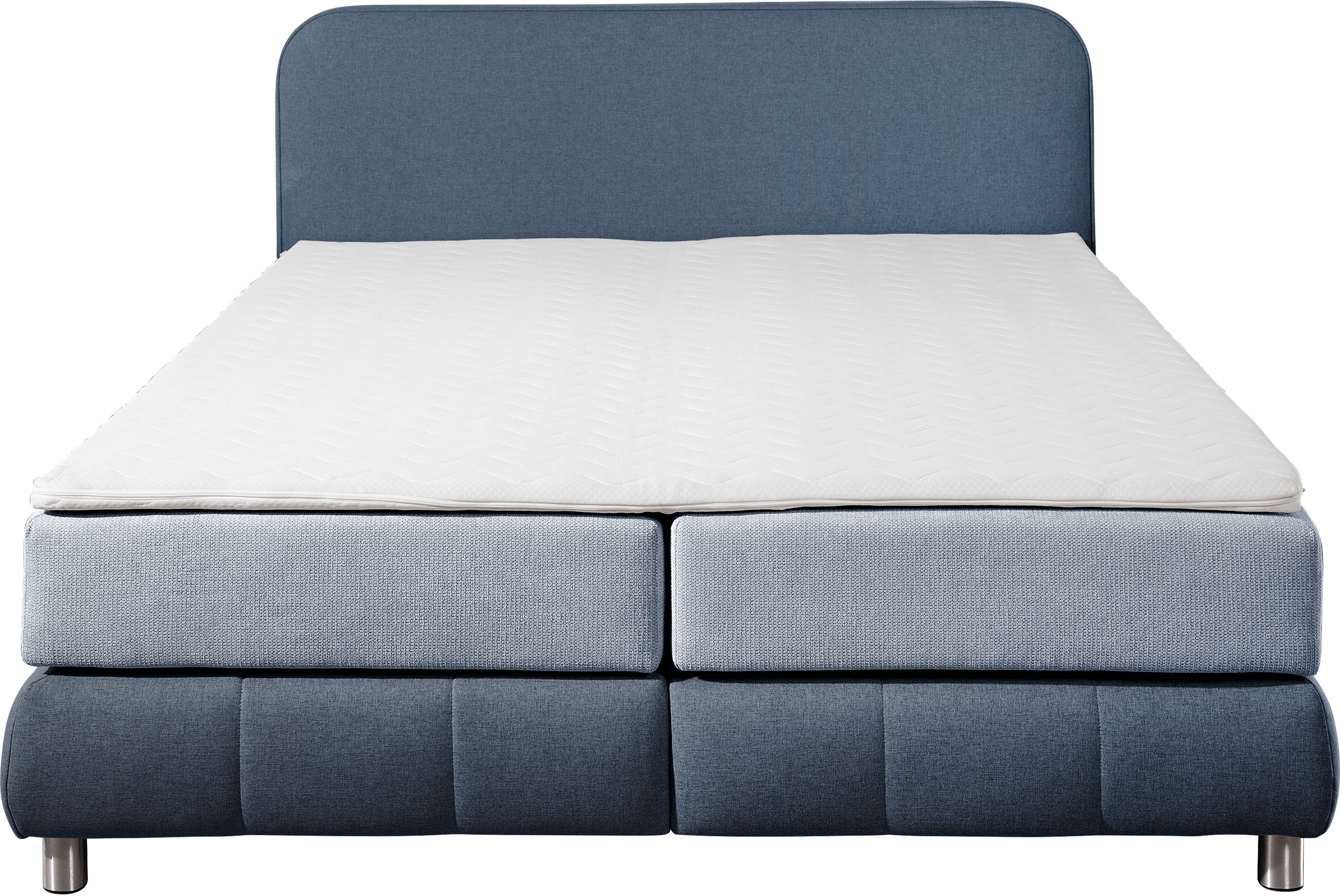 Thumbnail - Home affaire Boxspringbett "Cesson, in verschiedenen Breiten" inkl. Topper, wahlweise in H2, H3 oder H4 erhältlich