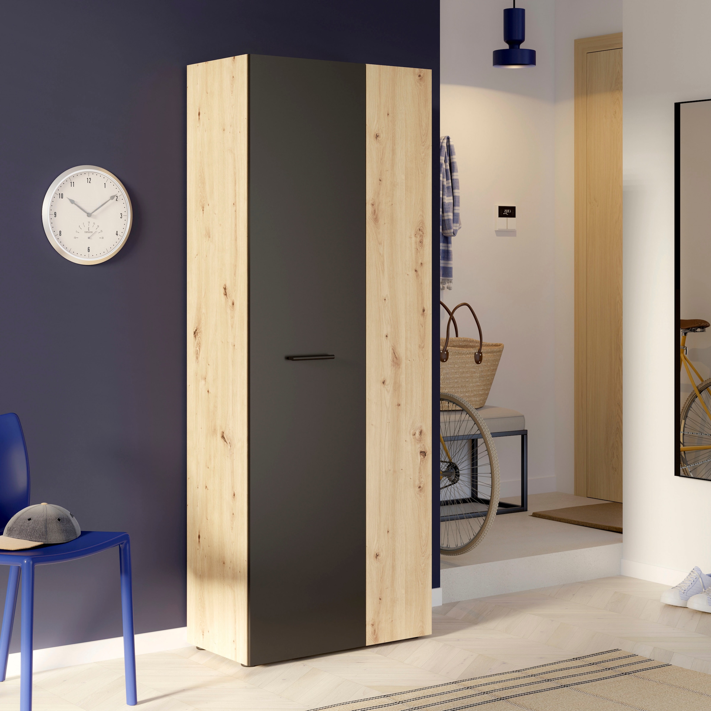 FORTE Schuhschrank »NET306«, Schuhschrank, inklusive Einlegböden, verschiedene Dekore