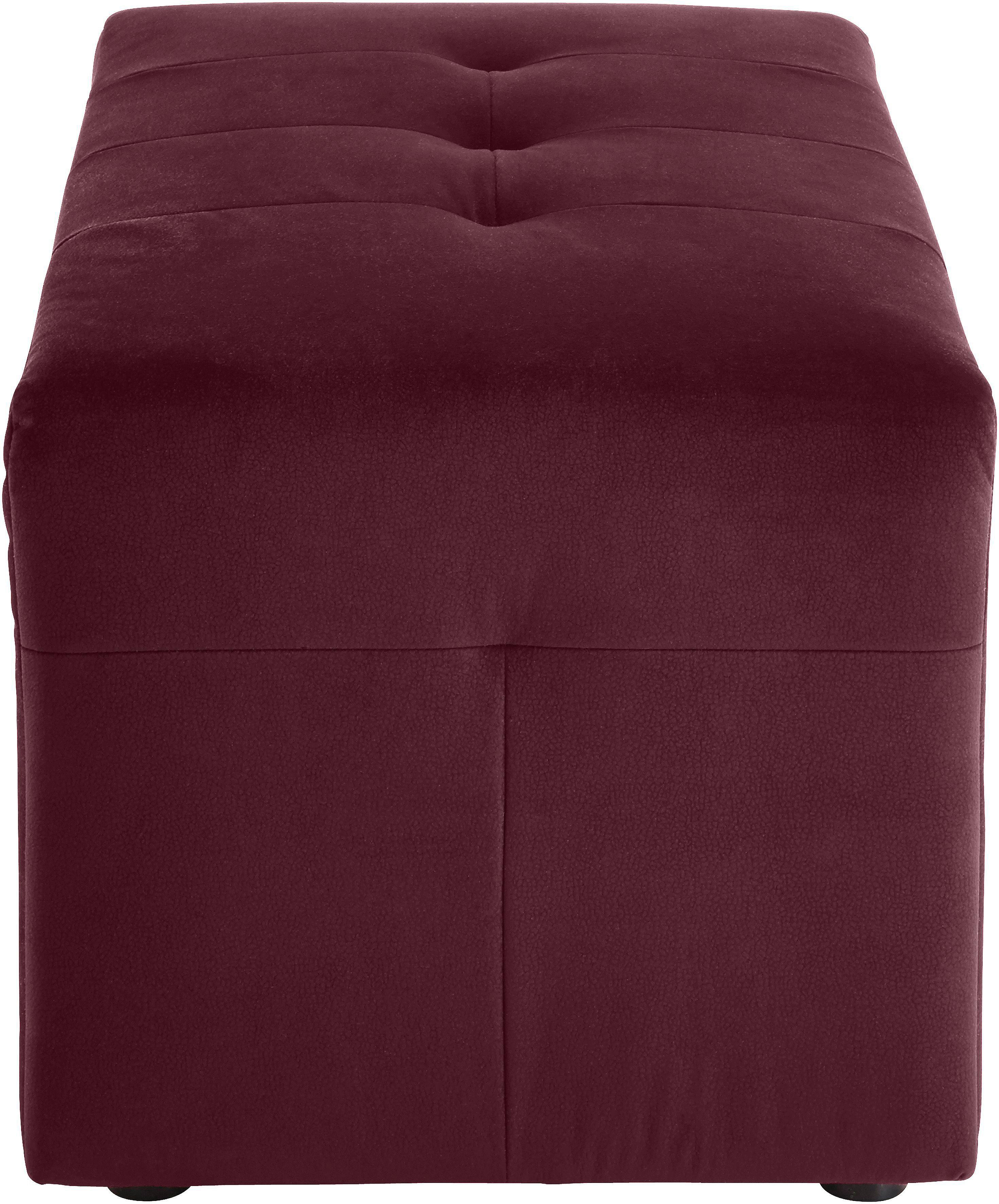 Thumbnail - exxpo - sofa fashion Hockerbank "Barista Hockerbank mit hoher Bodenfreiheit", Sitz gepolstert,Breite ca.100 cm