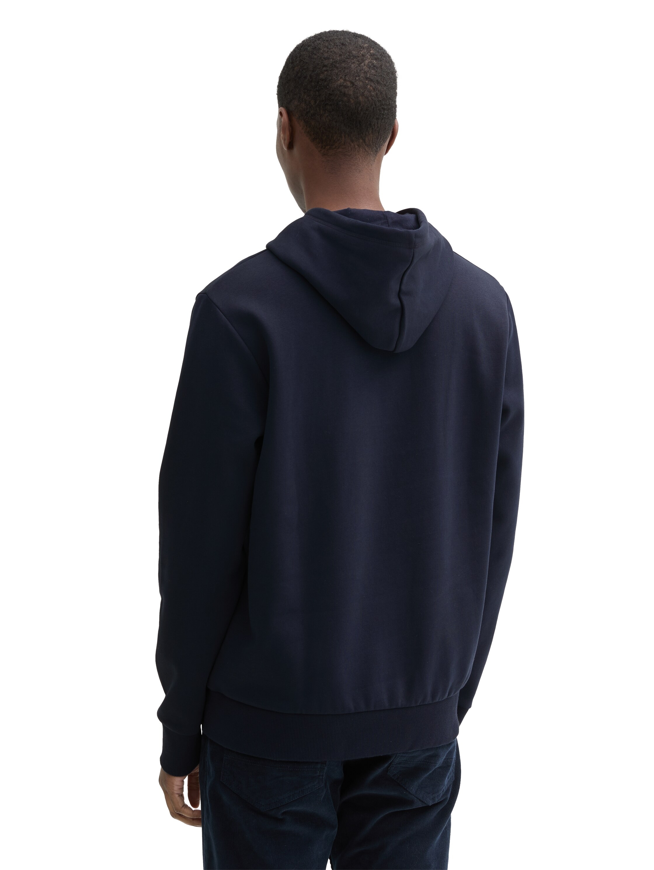 TOM TAILOR Kapuzensweatshirt, mit großem Logo-Frontprint