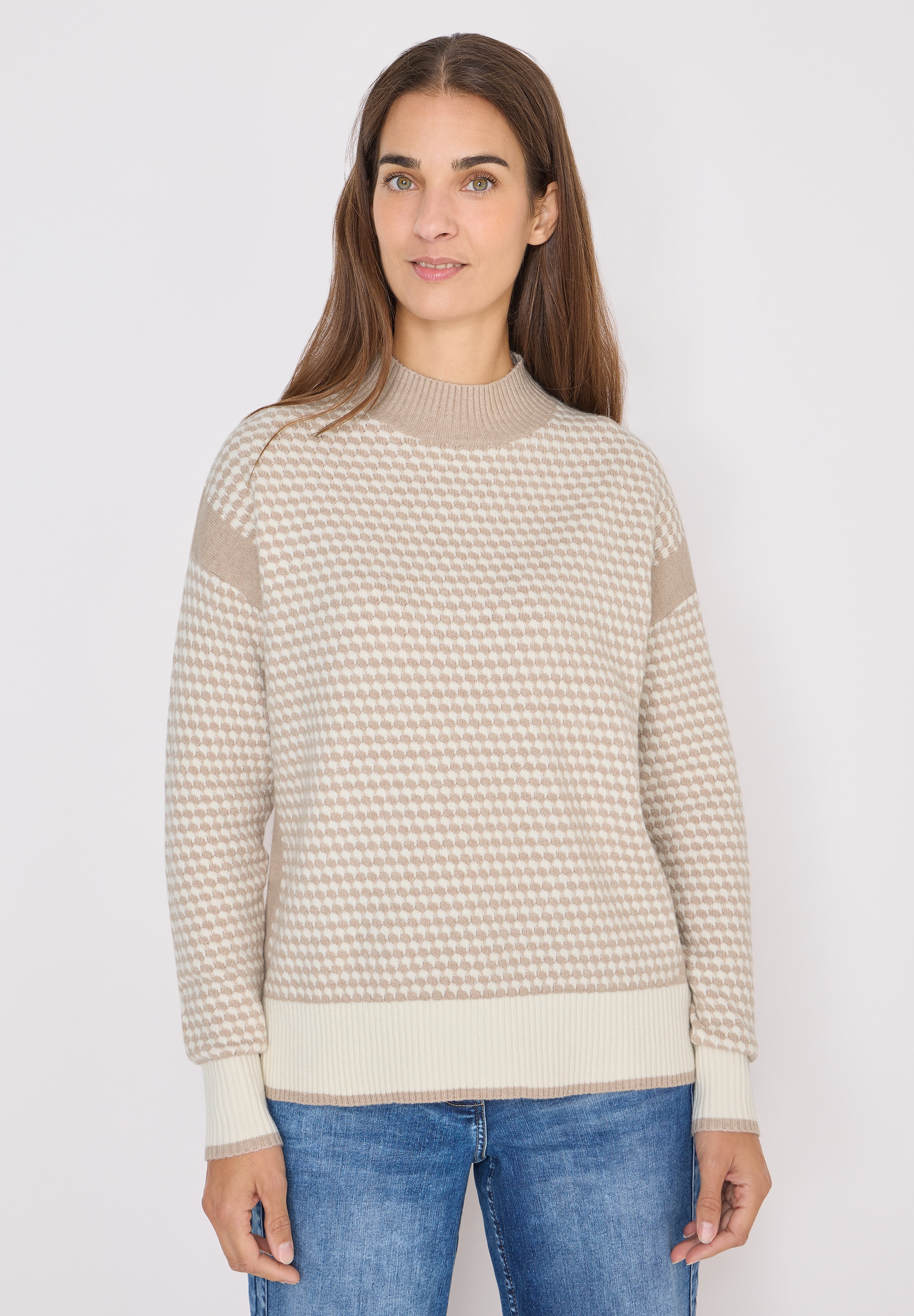Cecil Strickpullover mit Struktur-Optik