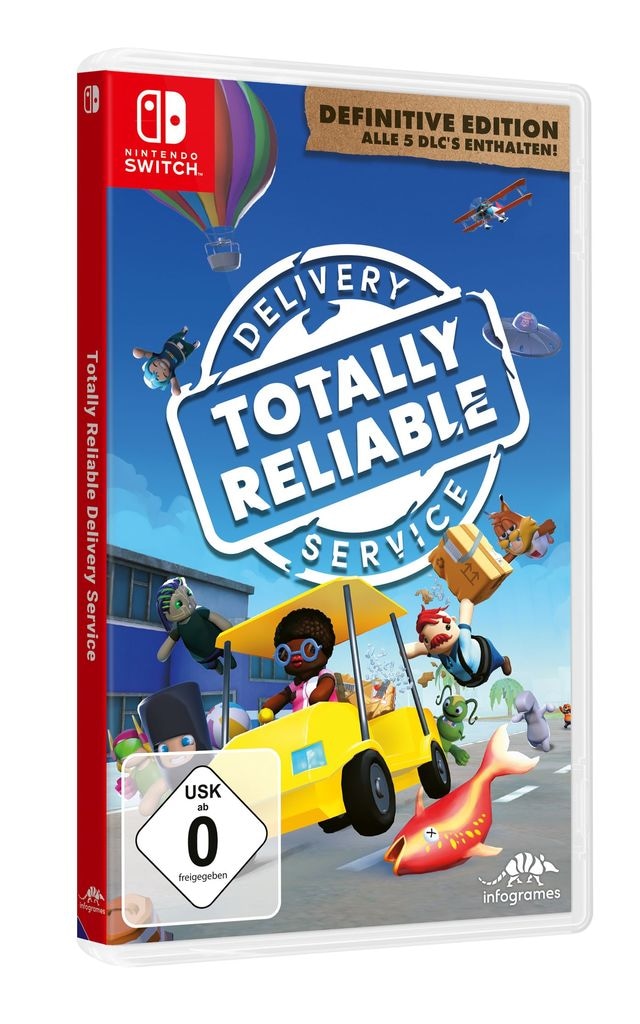 ATARI Spielesoftware »Totally Reliable Delivery Service - Definitive Edition« Nintendo Switch