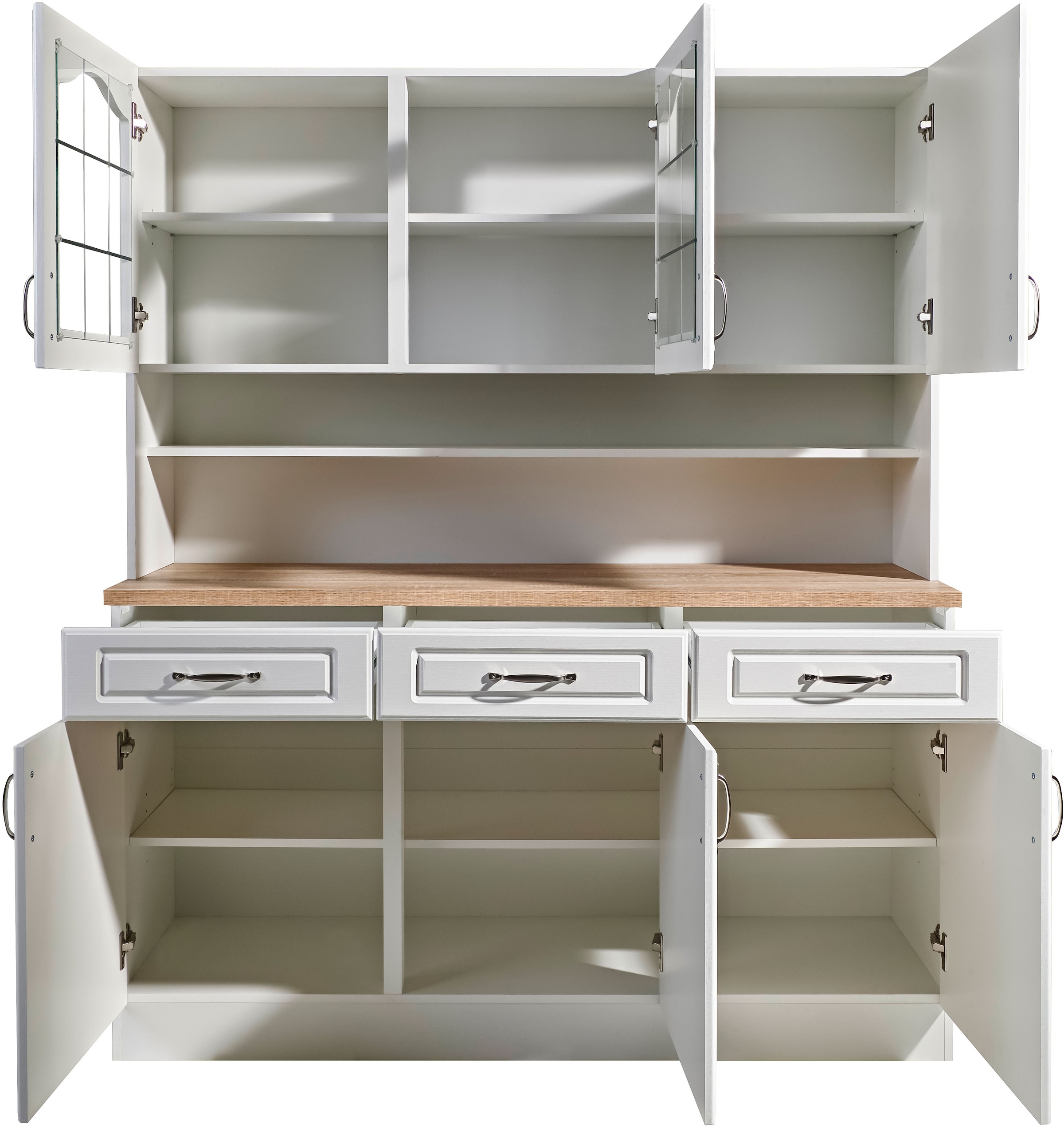 wiho Küchen Küchenbuffet »Linz«, 150 cm breit, in Landhaus-Optik