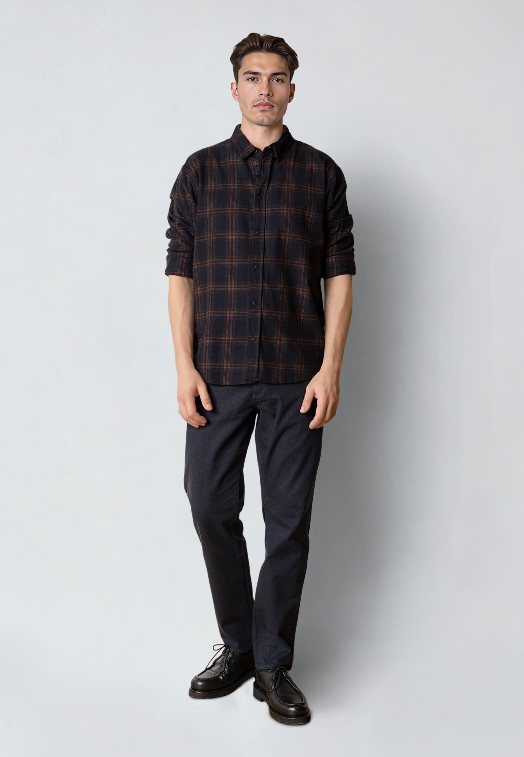 Clean Cut Copenhagen Flanellhemd »Clean Cut Copenhagen Dylan Checked Flannel Shirt« 1 Stk.