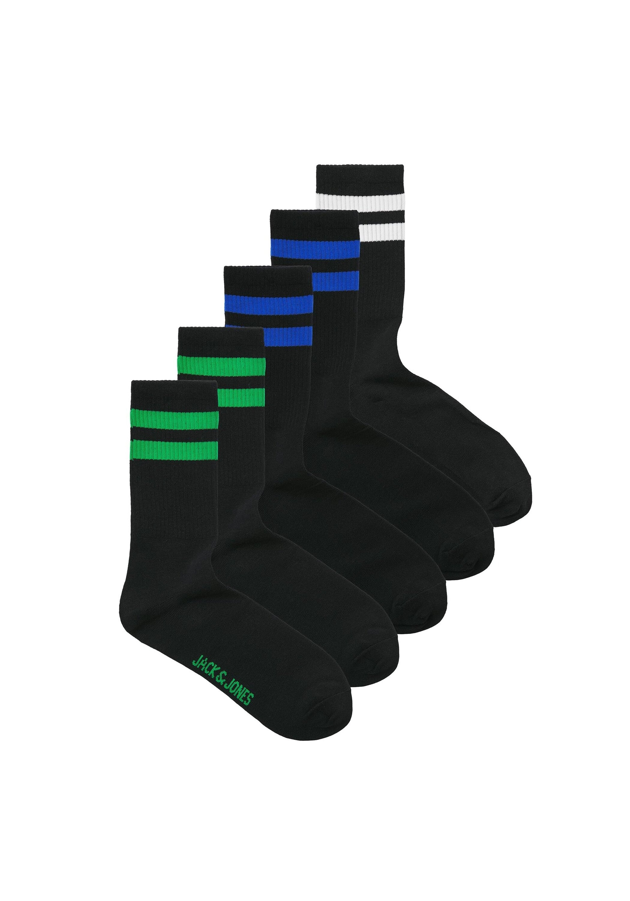 Jack & Jones Socken "Socken JACDEHLI TENNIS SOCKS 5 PACK 5er Pack" günstig online kaufen