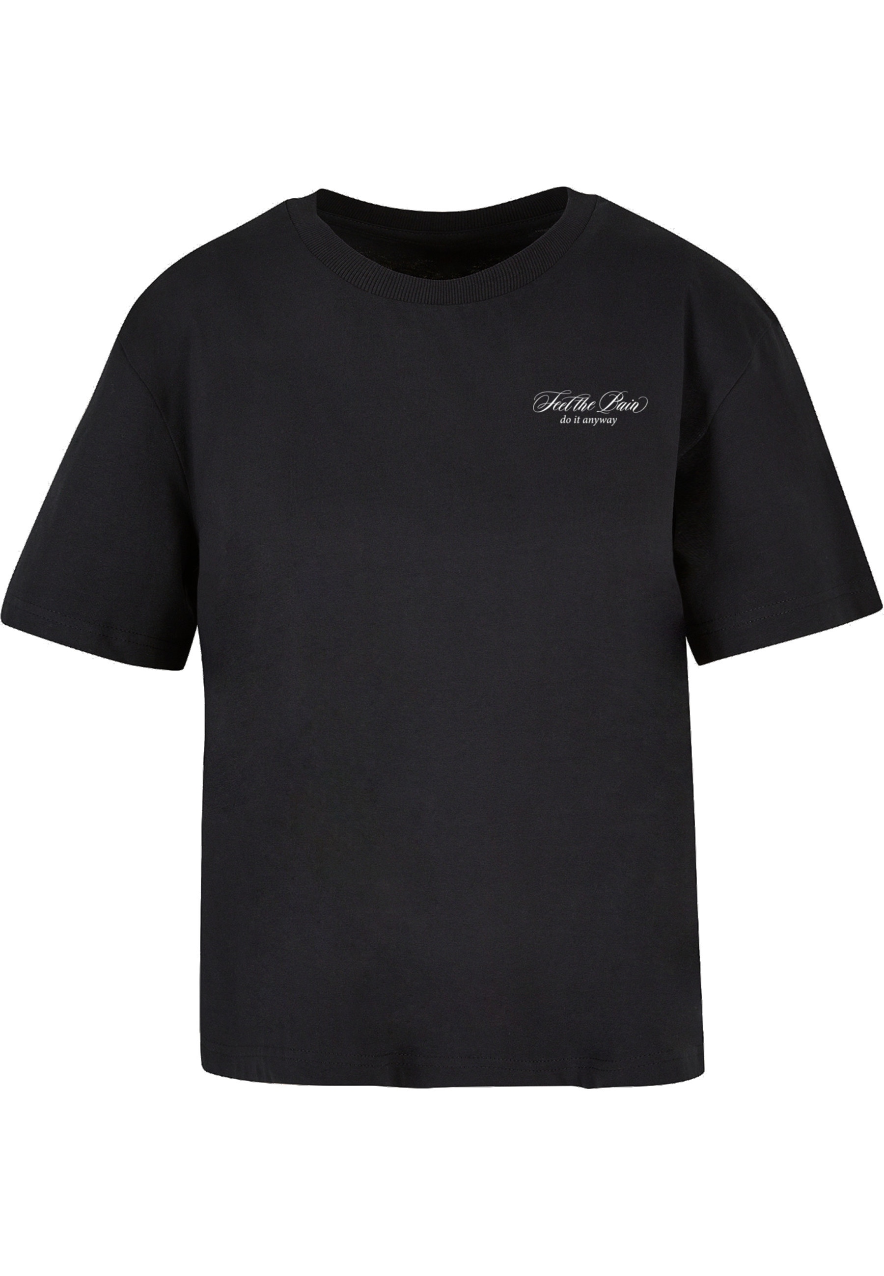 Miss Tee T-Shirt "Miss Tee Feel The Pain Tee" 1 Stk. günstig online kaufen