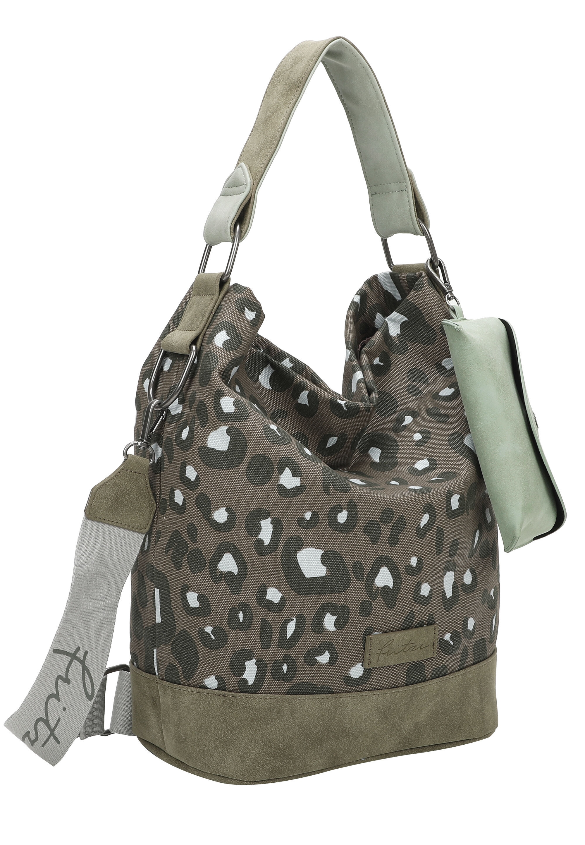Fritzi aus Preußen Schultertasche »Izzy07-Olga« mit Leomuster