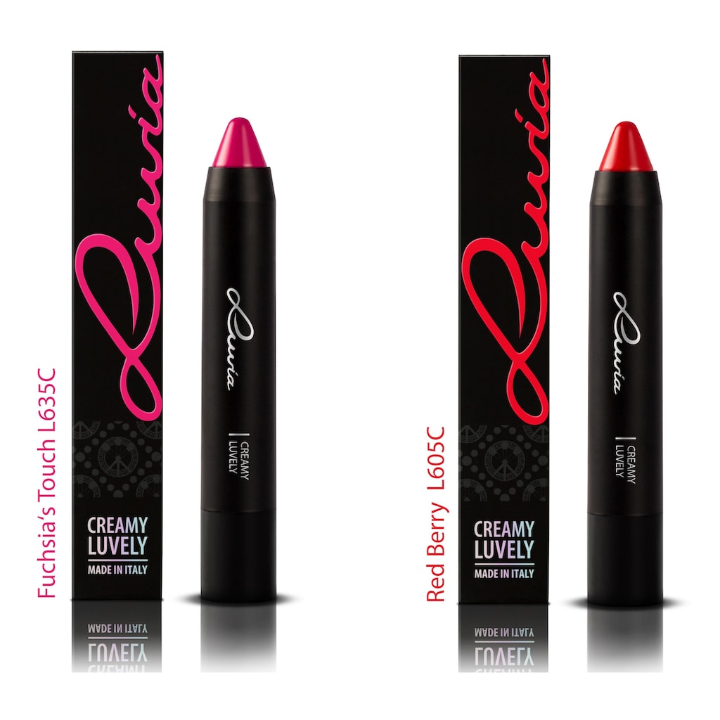 Luvia Cosmetics Lippenstift-Set »Creamy Luvely«, (6 tlg.)