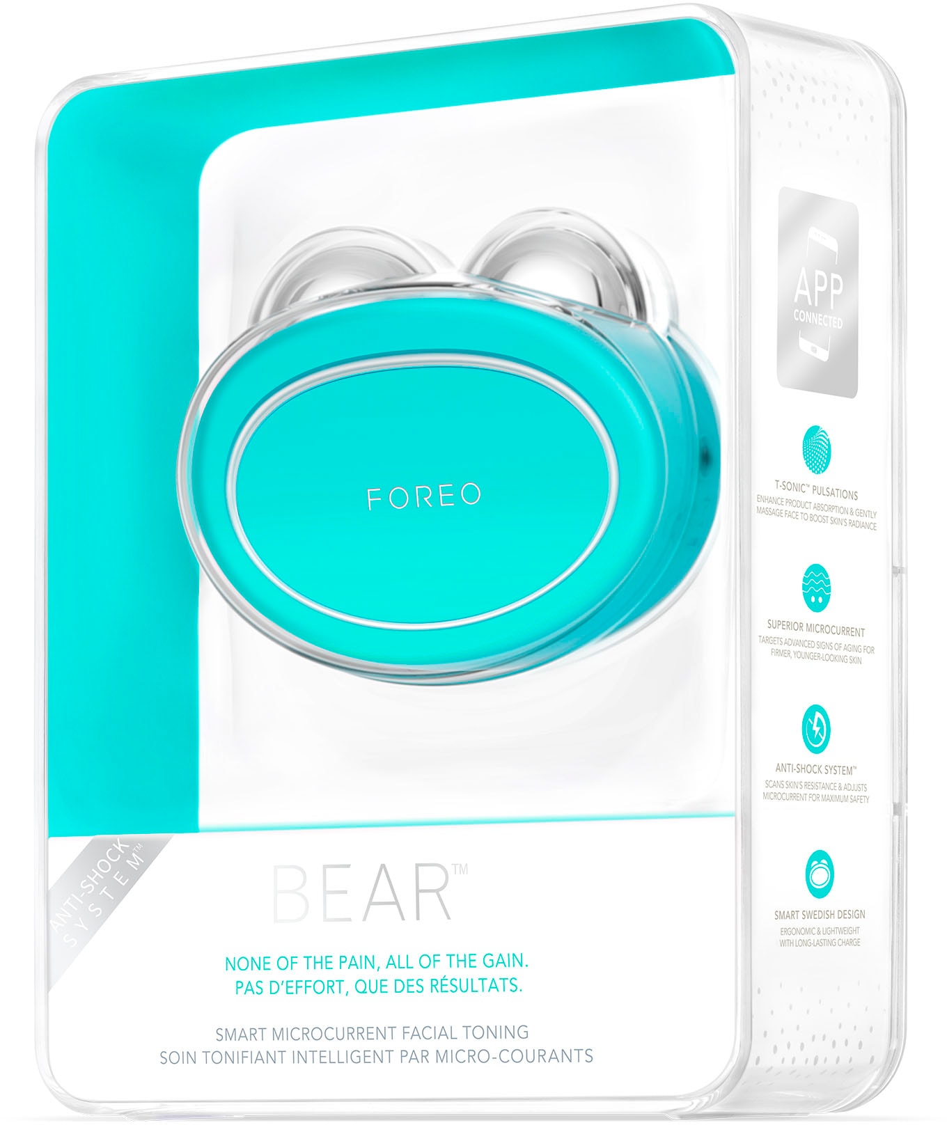 FOREO Anti-Aging-Gerät »BEAR«, Gerät zur Gesichtsstraffung