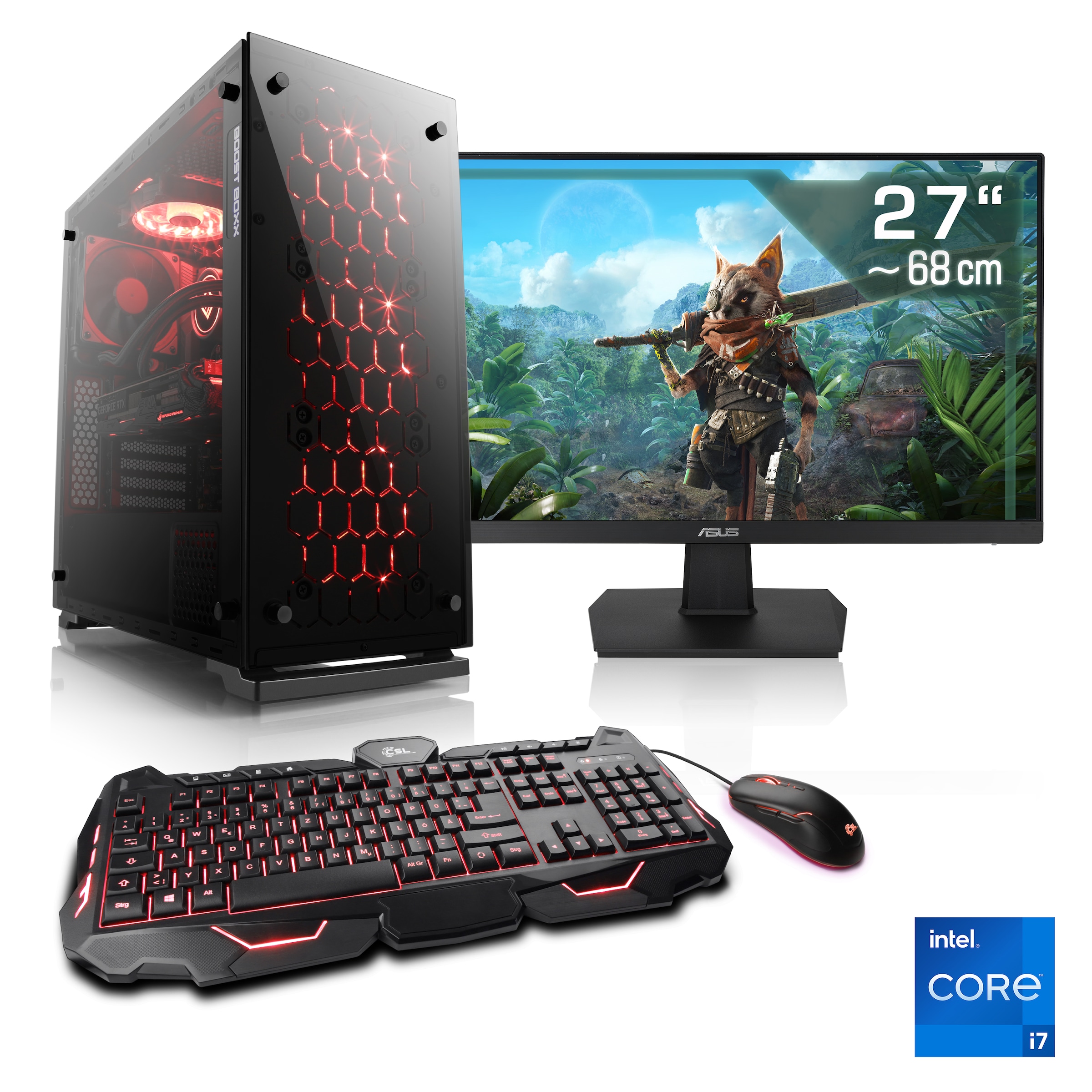 CSL Gaming-PC-Komplettsystem »HydroX V27129«