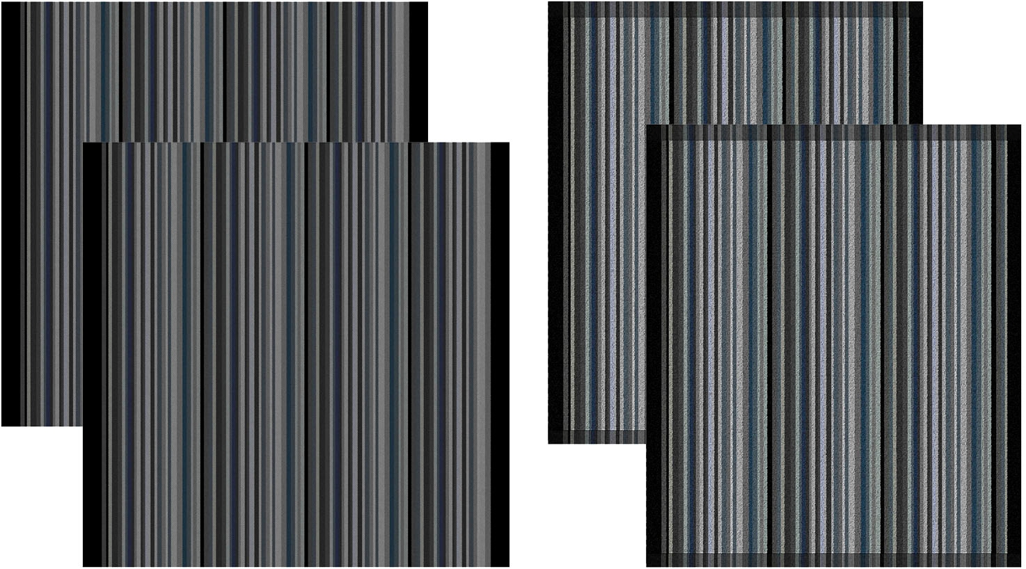 DDDDD Geschirrtuch "DDDDDD Kombi-Set aus 2 Geschirrtüchern & 2 Küchentücher günstig online kaufen