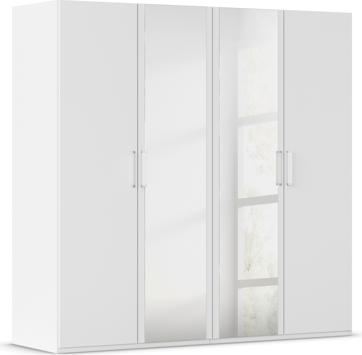 rauch Drehtürenschrank "Kleiderschrank Schrank Garderobe Schlafzimmerschrank EVELYN" in 2 Höhen 197 oder 210 cm erhältlich, inkl. SOFT-CLOSE-FUNKTION, in elegantem Stil, viel Stauraum 3 Breiten und 2 Höhen MADE IN GERMANY