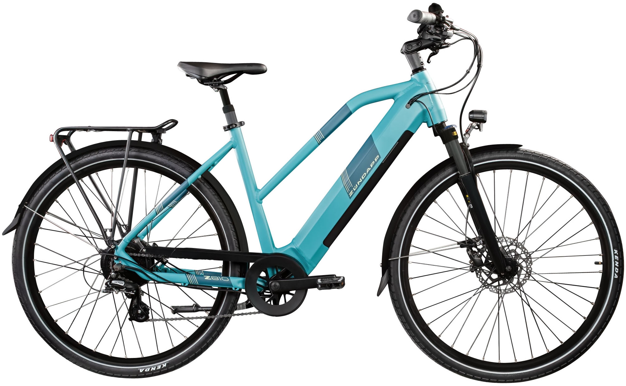 ZÜNDAPP E-Bike "Z810", 50cm, 28 Zoll (71,12cm), blau, Elektrofahrräder, Pedelec, Elektrofahrrad für Damen und Herren
