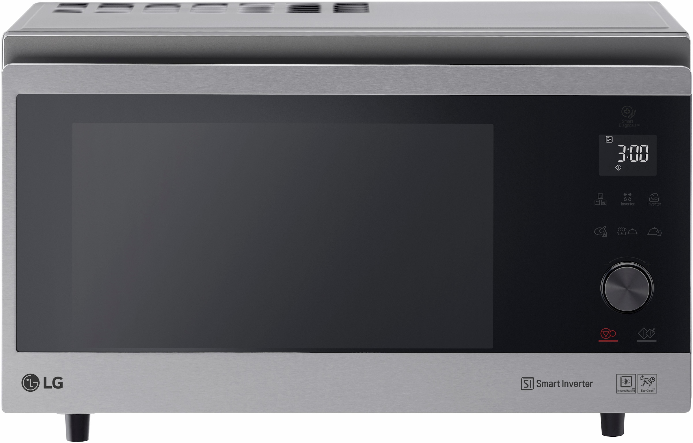 LG Mikrowelle »MJ 3965 ACS«, Mikrowelle-Heißluft-Grill, 1900 W, 1100 Watt, Hybrid-Heißluftofen 4-in-1