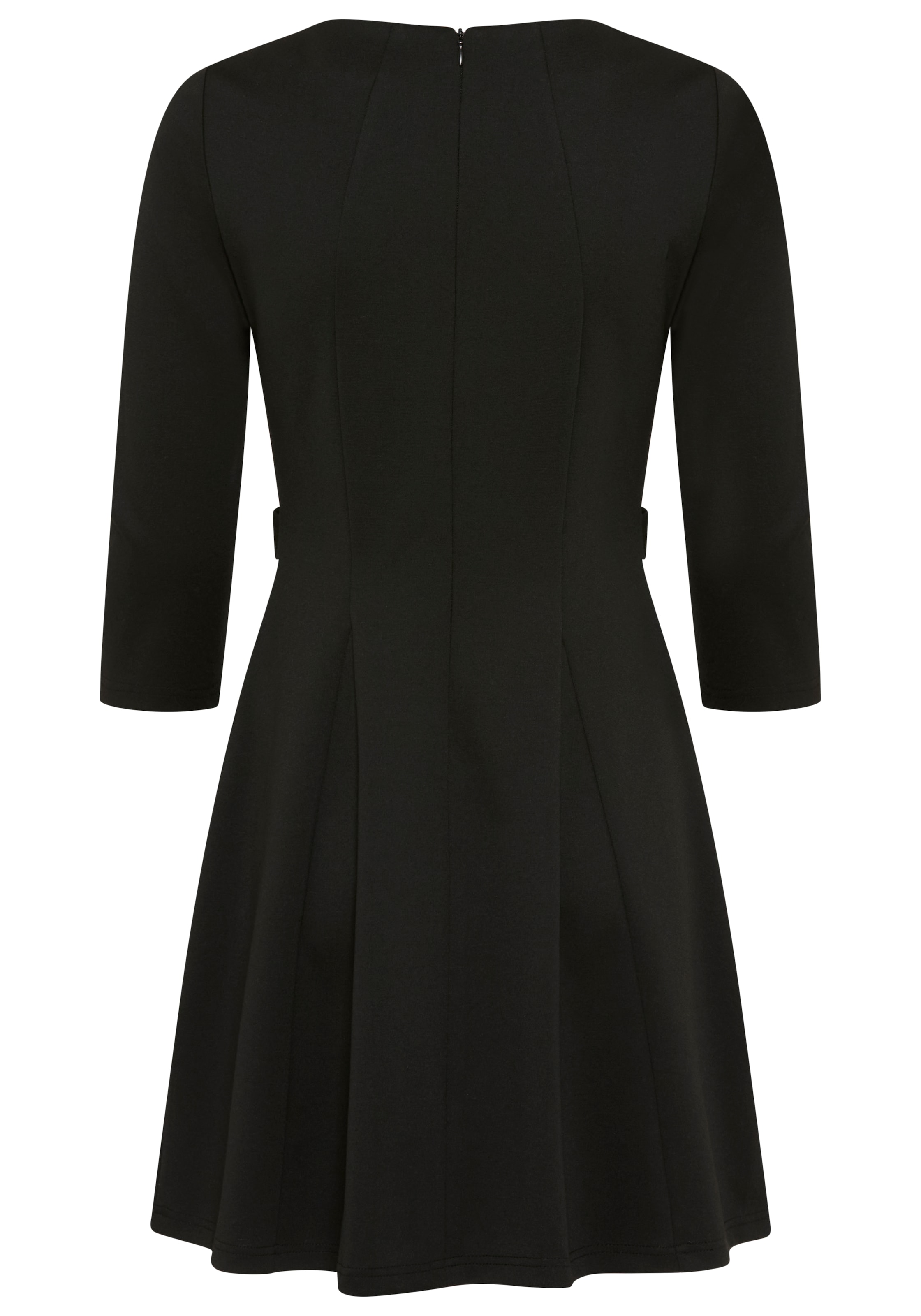 Laura Scott Jerseykleid Ohne Tasche | Ohne Taschen in extrakurzer A-Linie, mit 3/4-Ärmeln