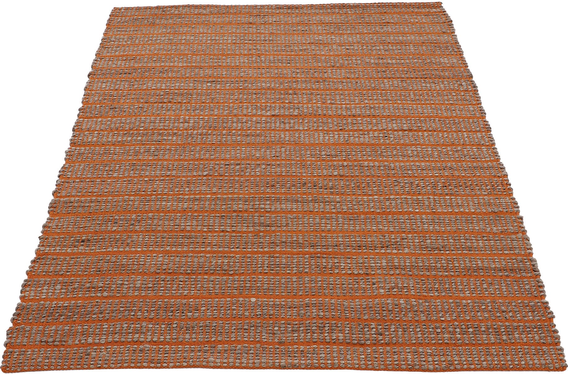 carpetfine Teppich »Lara«, rechteckig, 6 mm Höhe, Wendeteppich aus Jute/Baumwolle, Wohnzimmer