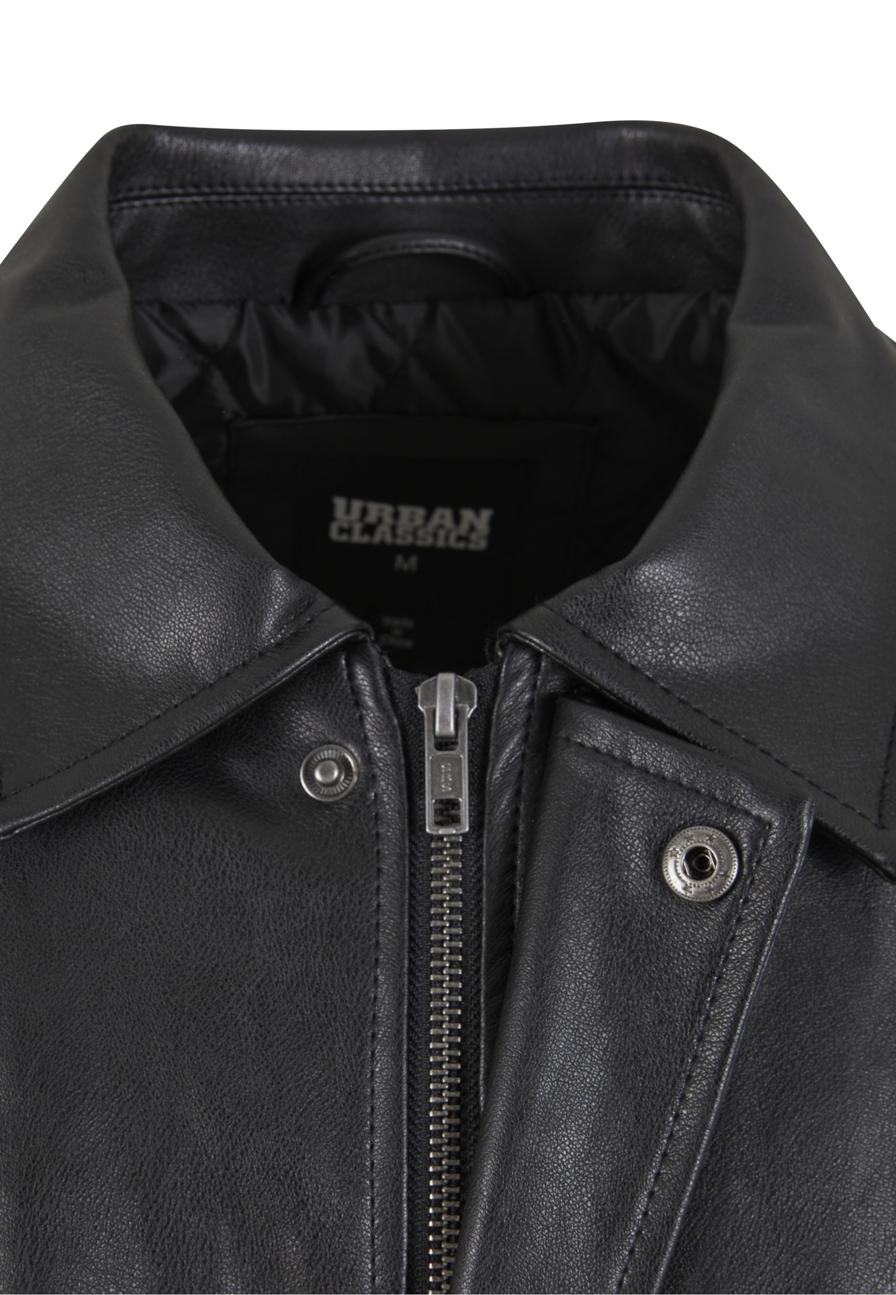 URBAN CLASSICS Ledermantel »Urban Classics Synthetic Leather Blouson«
