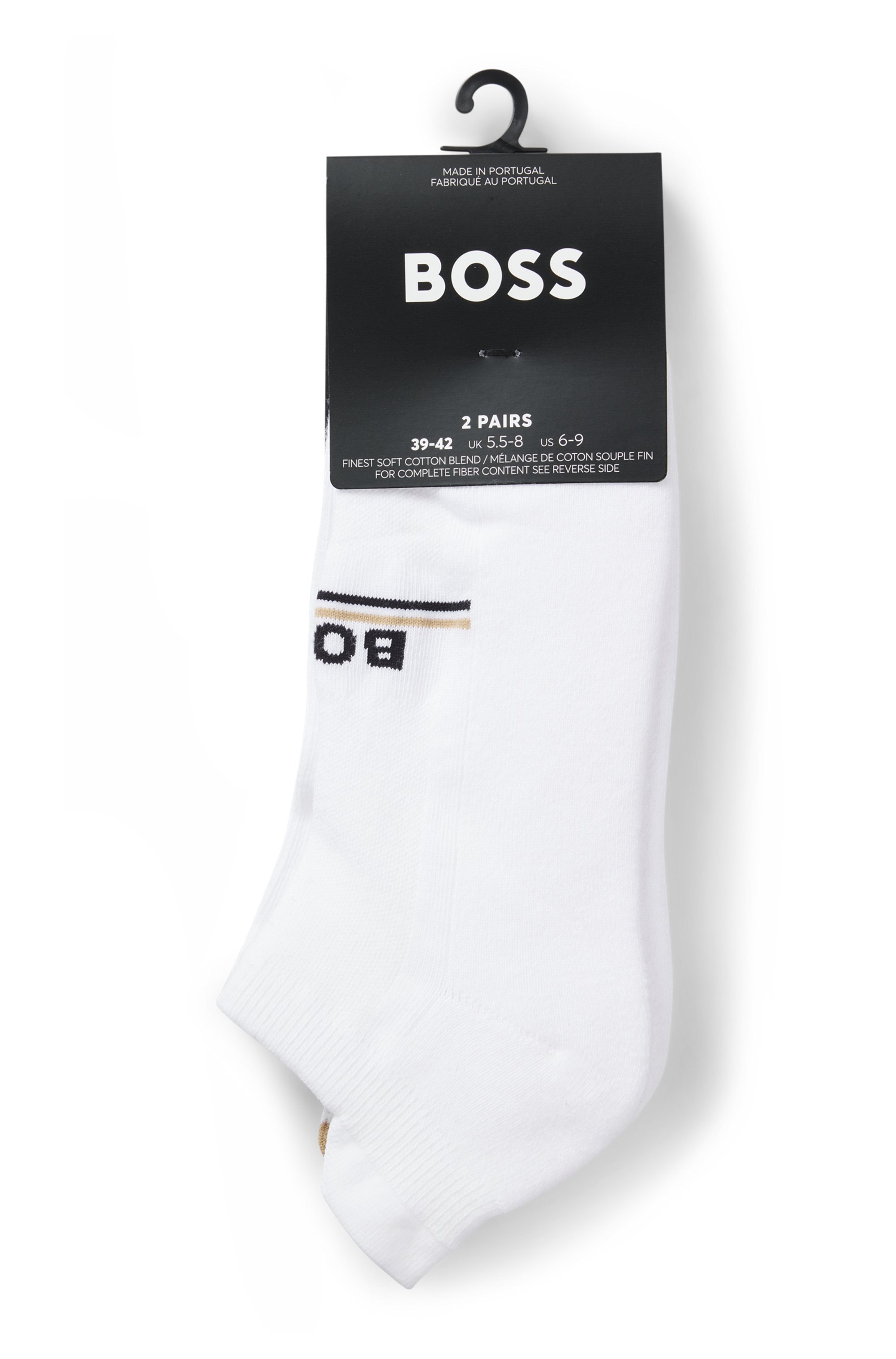 BOSS Kurzsocken »2P AS Iconic Loop CC« 2 Paar tlg. mit Signature-Streifen und Logo-Details
