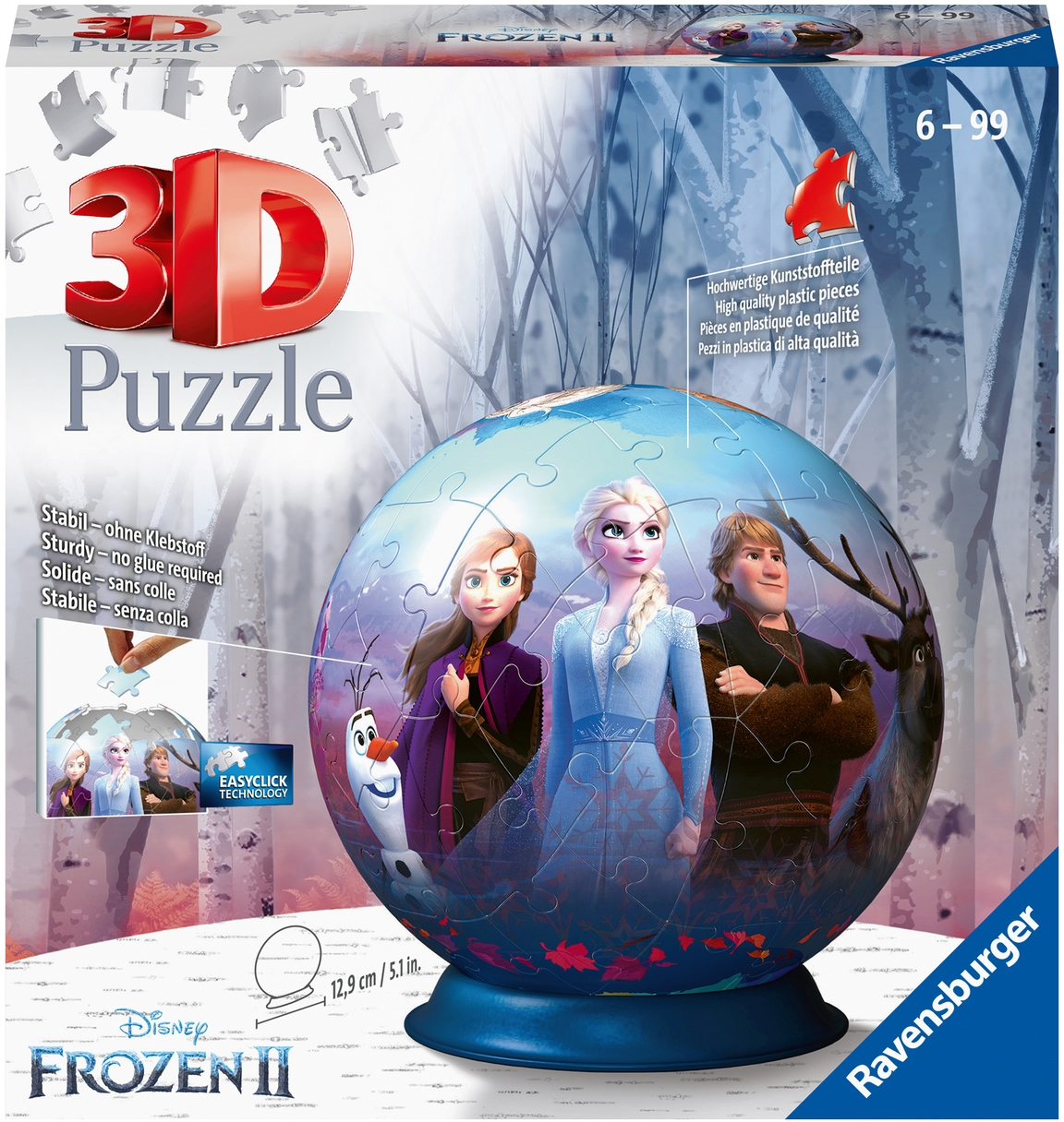 Ravensburger Puzzleball »Disney Frozen II«, Made in Europe, FSC® - schützt Wald - weltweit
