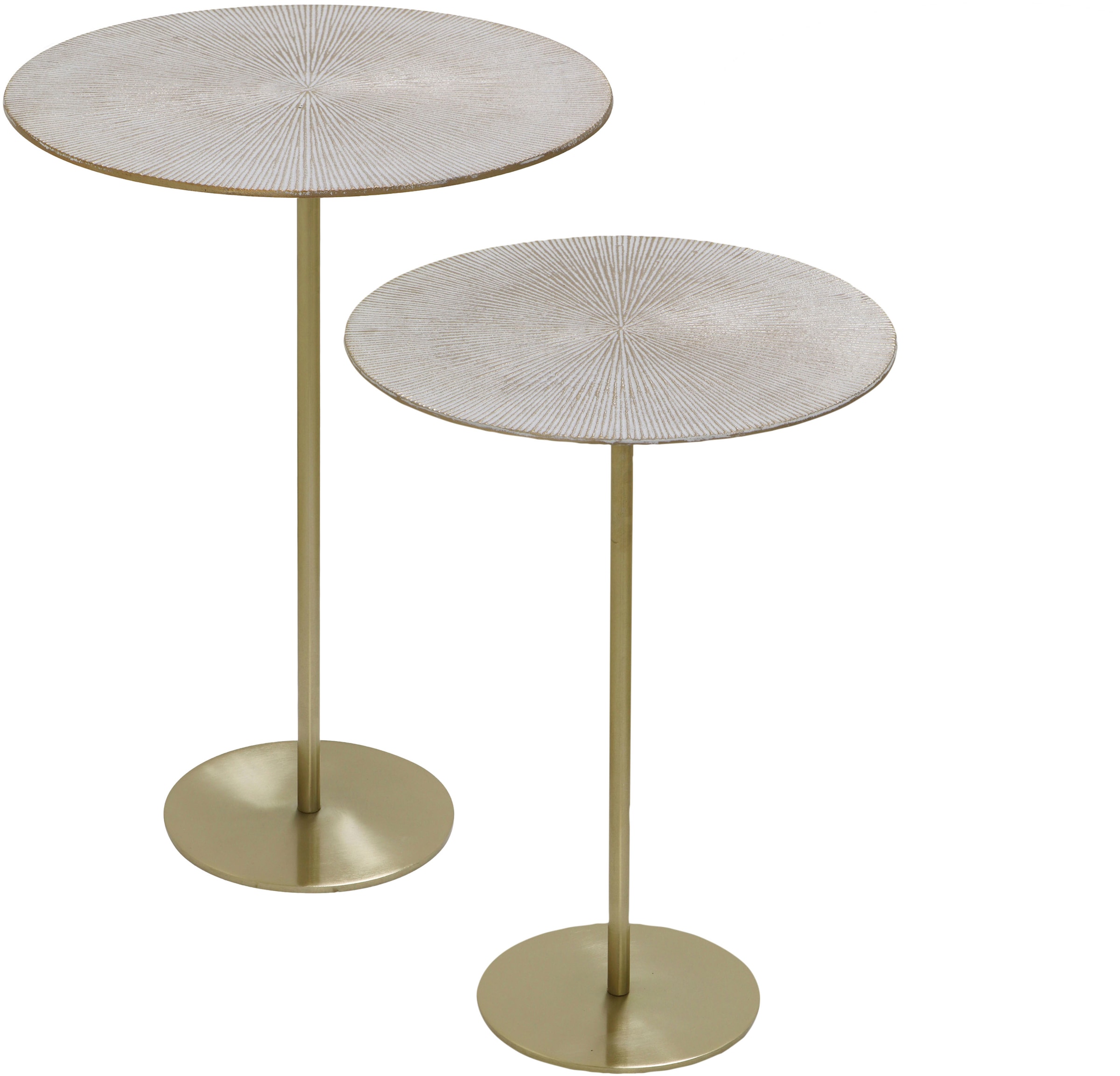 MIRRORS AND MORE Beistelltisch »SOLON« Set, 2, 6 Stk. tlg.