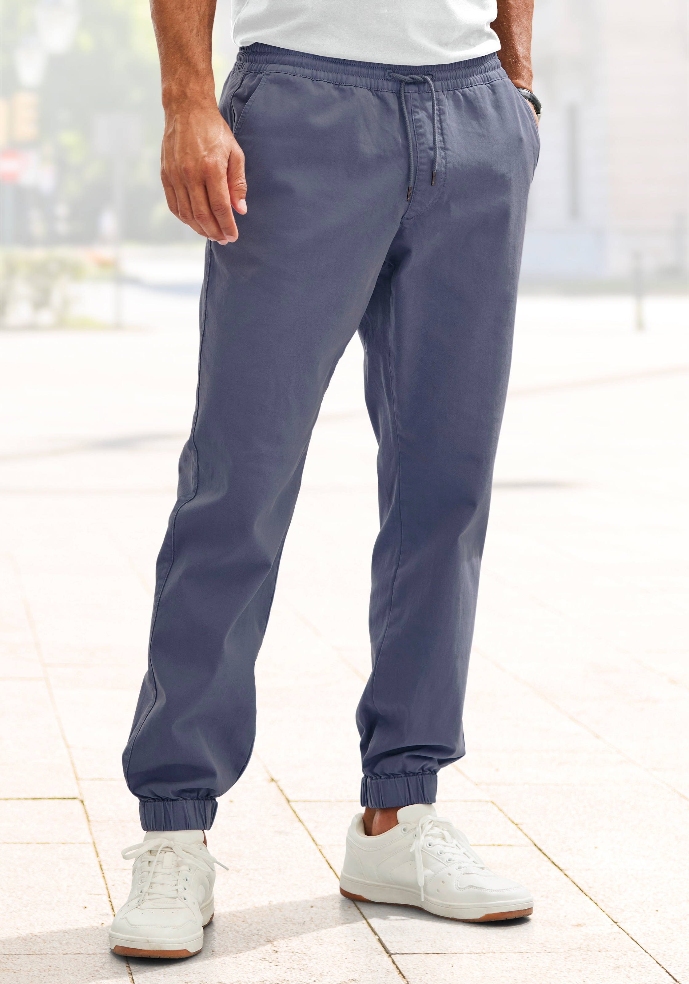 Jogger Pants »Jogg Pants«, aus elastischer Baumwoll-Qualität