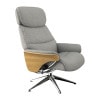 Aarhus«, Relaxfunktion Rückenverstellung, Alu, Arml. »Relaxchairs Eiche, Kopf- Fuß FLEXLUX BAUR M Relaxsessel & |