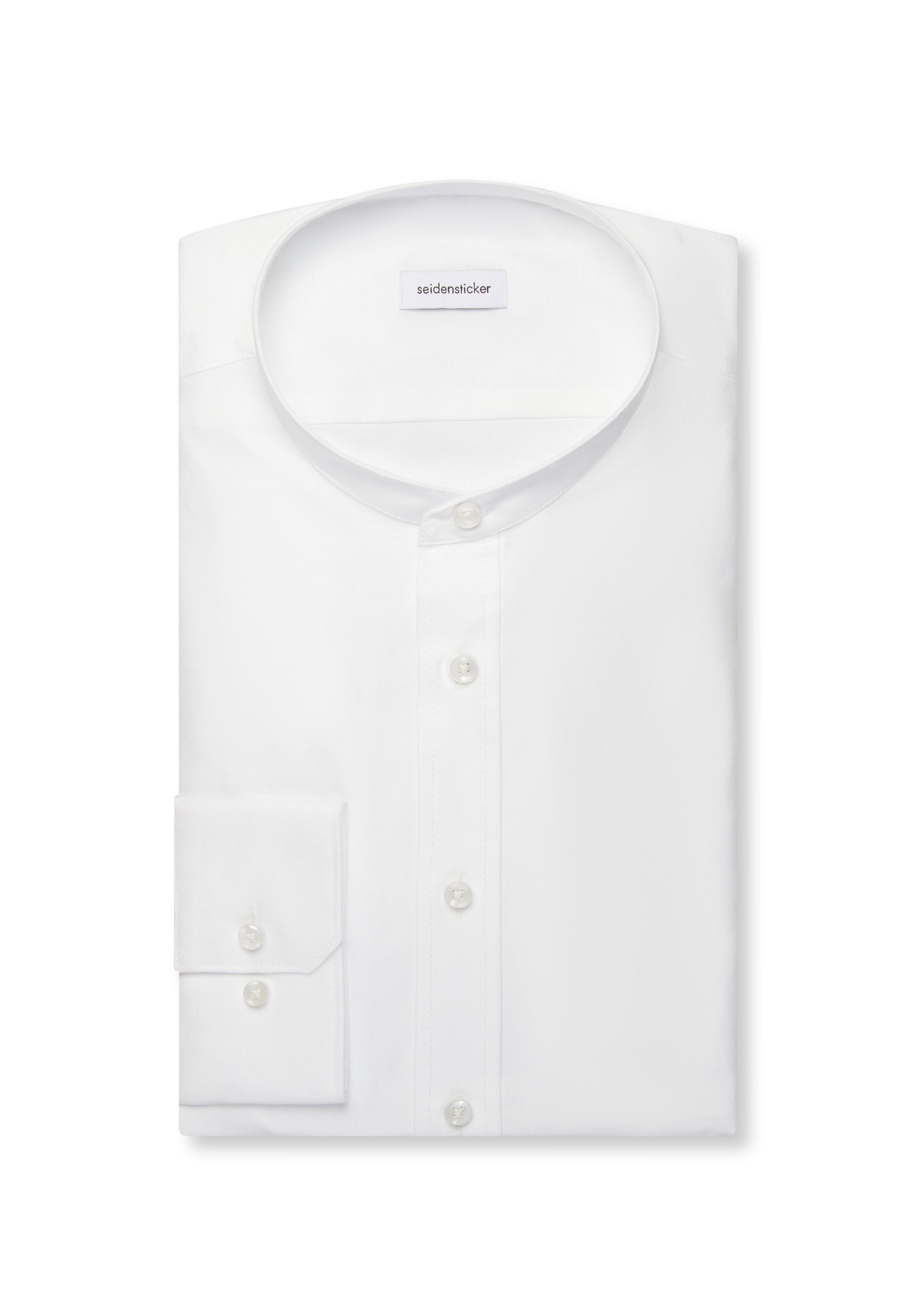 seidensticker Businesshemd »Slim« Slim 1/1 Stehkragen Uni