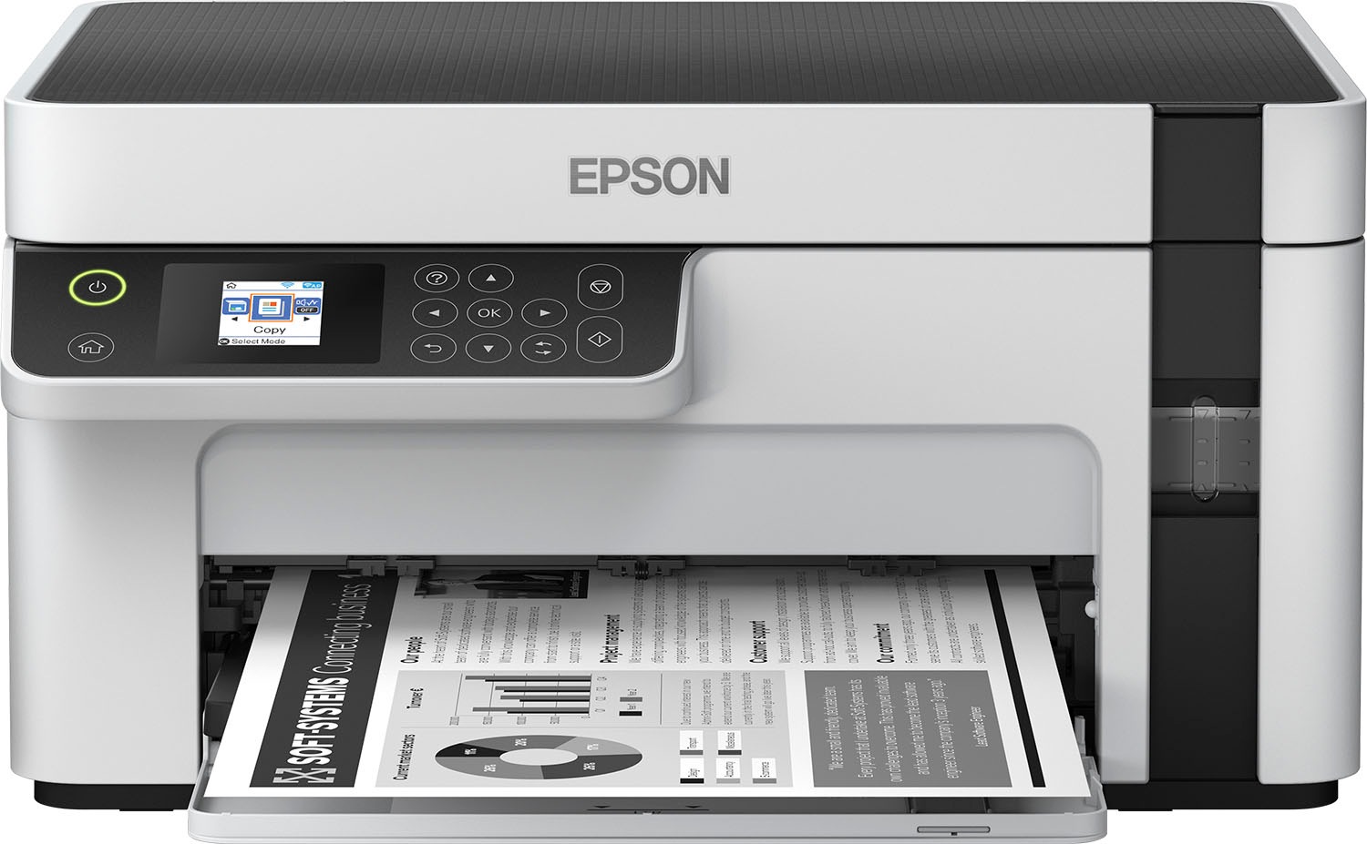 Epson Tintenstrahldrucker »EcoTank ET-M2120« DIN-A4-Schwarzweiß-Multifunktions-Tintentankdrucker