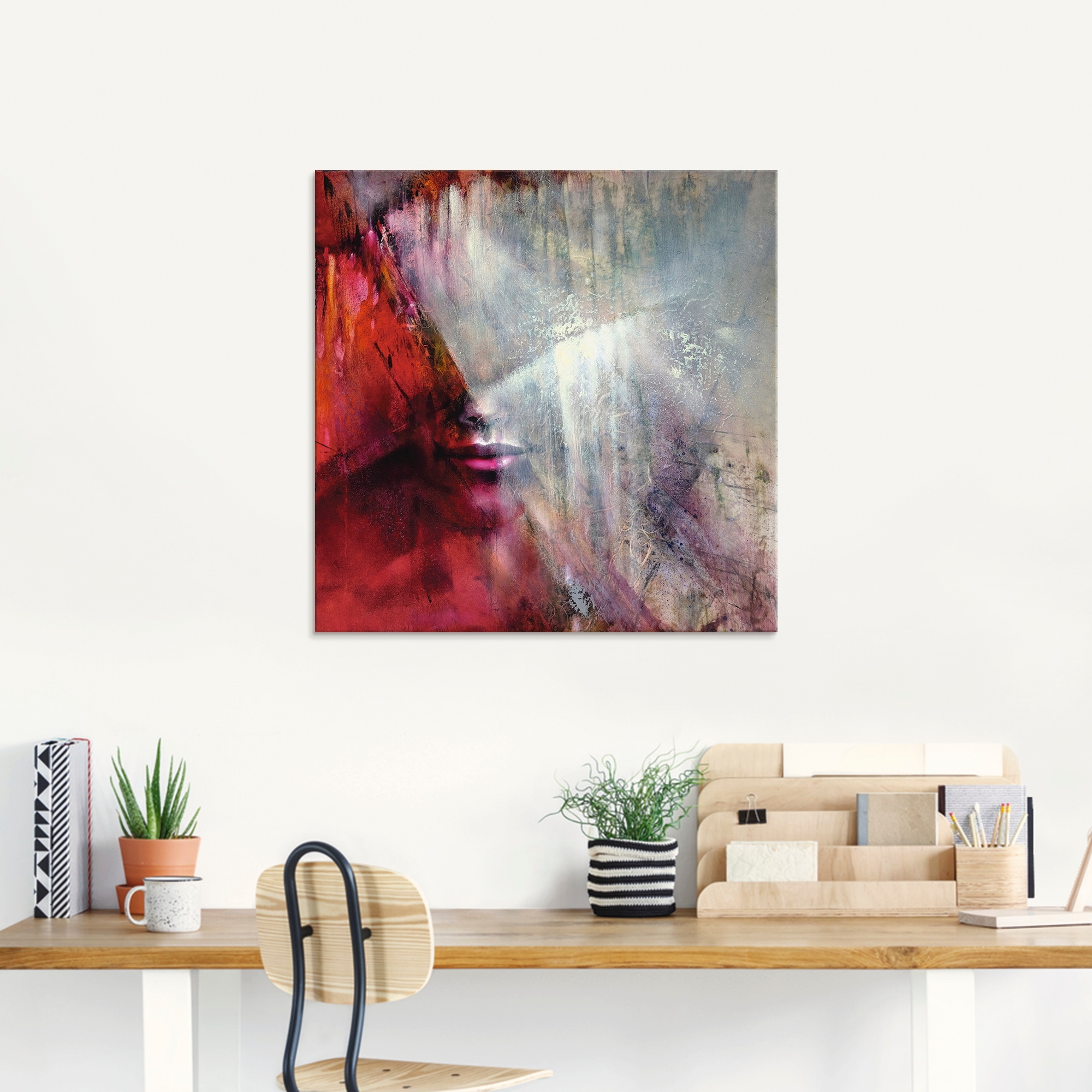 Artland Glasbild »Julia«, Frau, (1 St.), in verschiedenen Größen