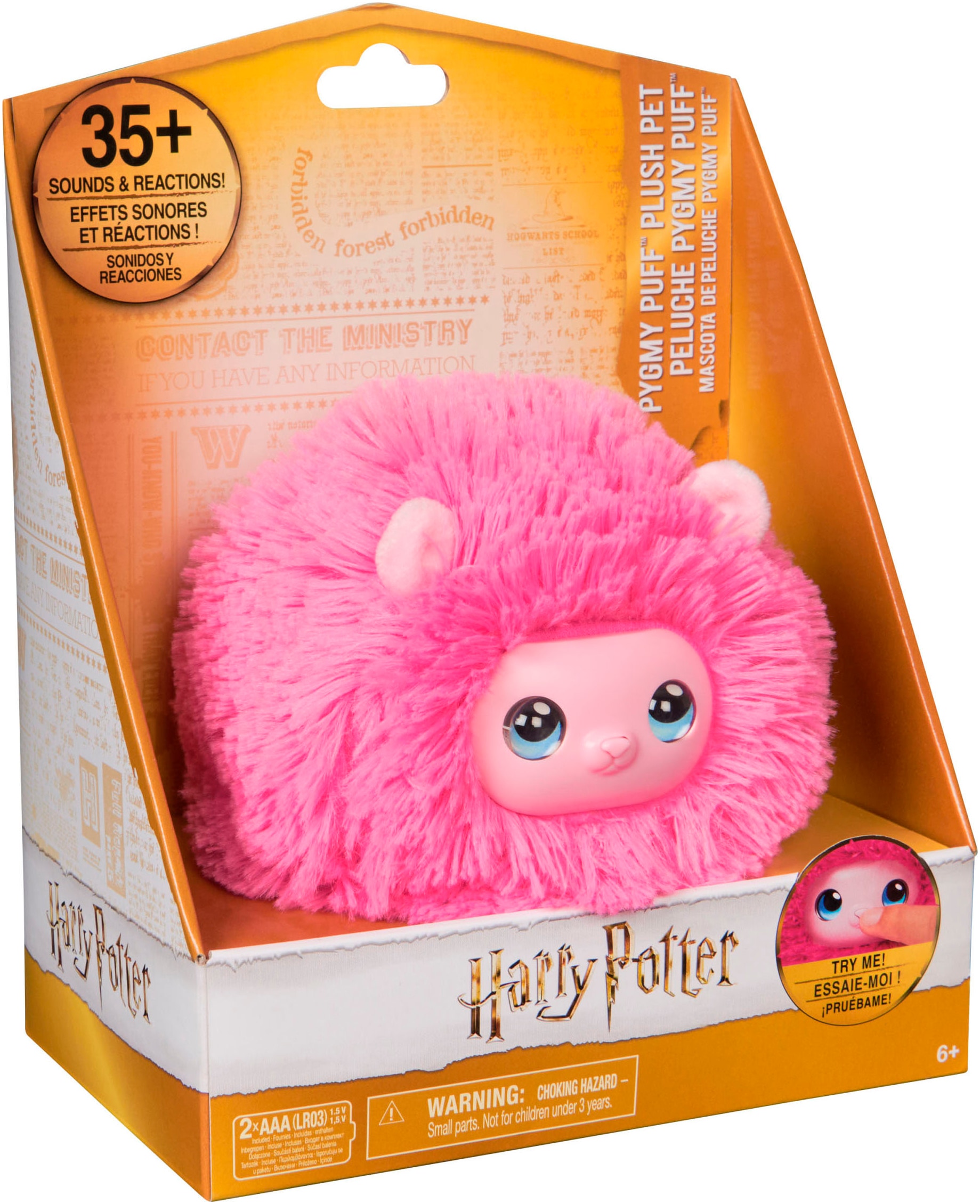 Spin Master Plüschfigur »Harry Potter - Interaktiver Plüsch-Minimuff«, mit Sound