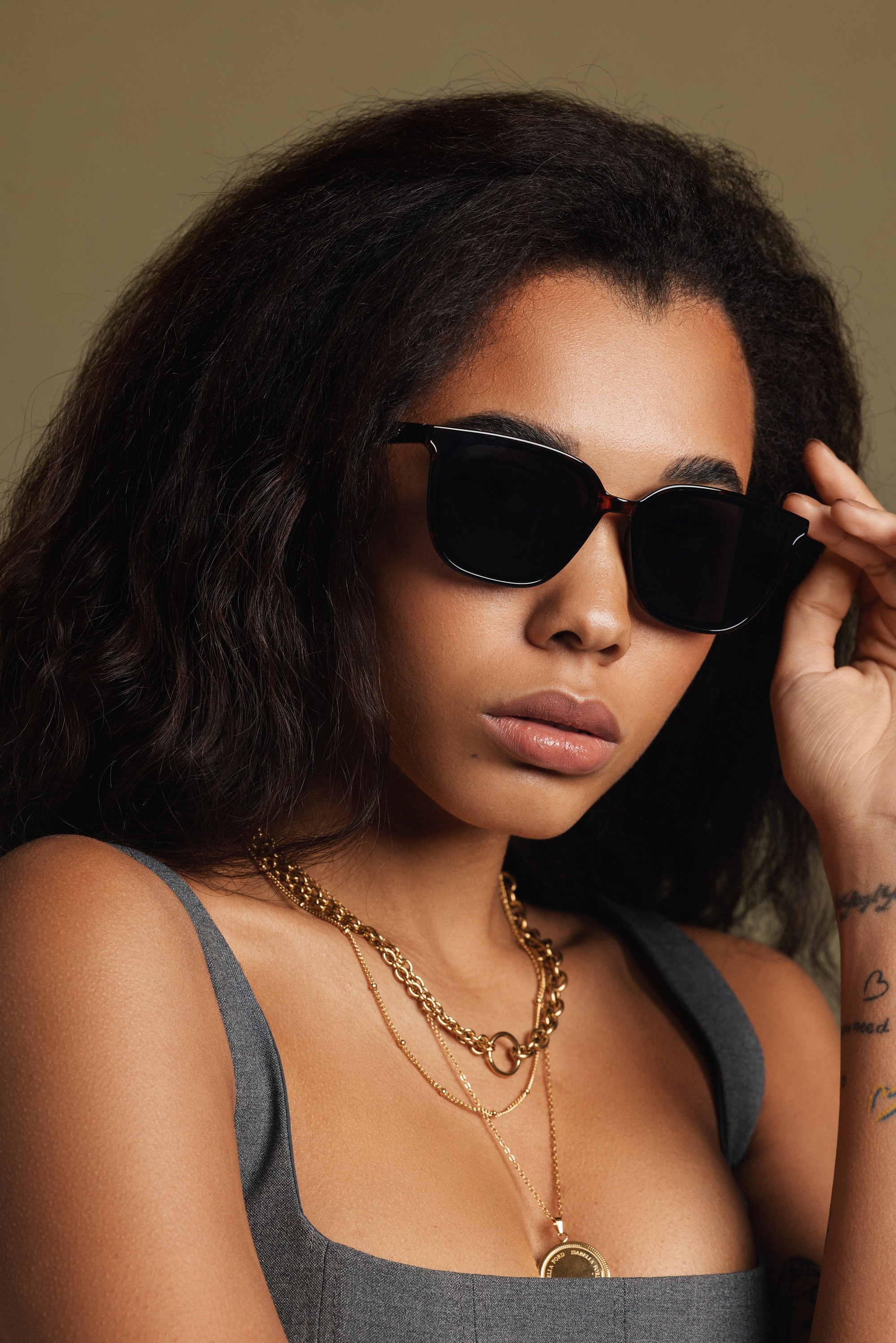 MARC LAUDER Sonnenbrille »MA05-02« 3: dark glass, strong solar luminosity