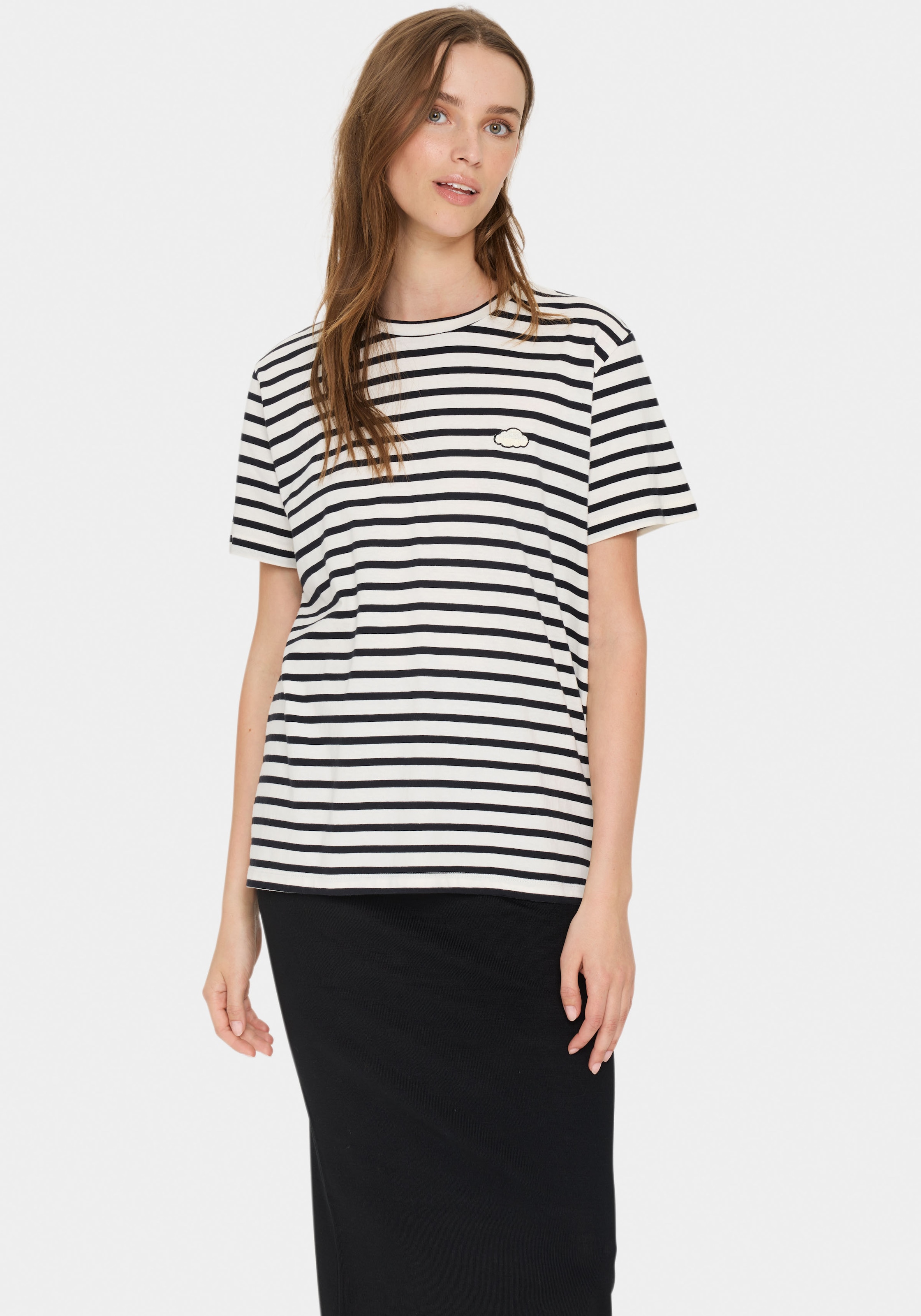 Saint Tropez Kurzarmshirt »GanikaSZ T-Shirt«