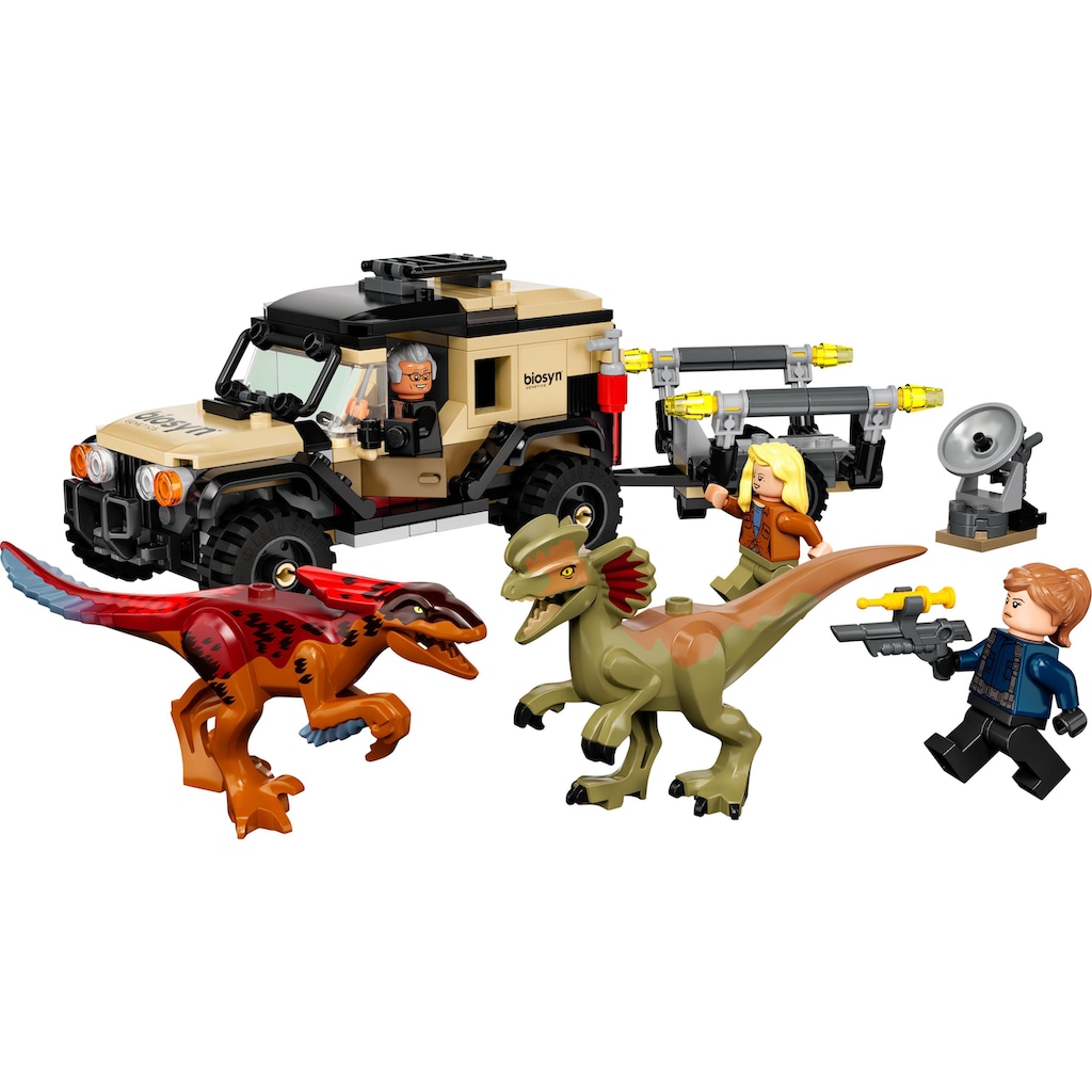 LEGO® Konstruktionsspielsteine »Pyroraptor & Dilophosaurus Transport (76951), LEGO® Jurassic World«, (254 St.)