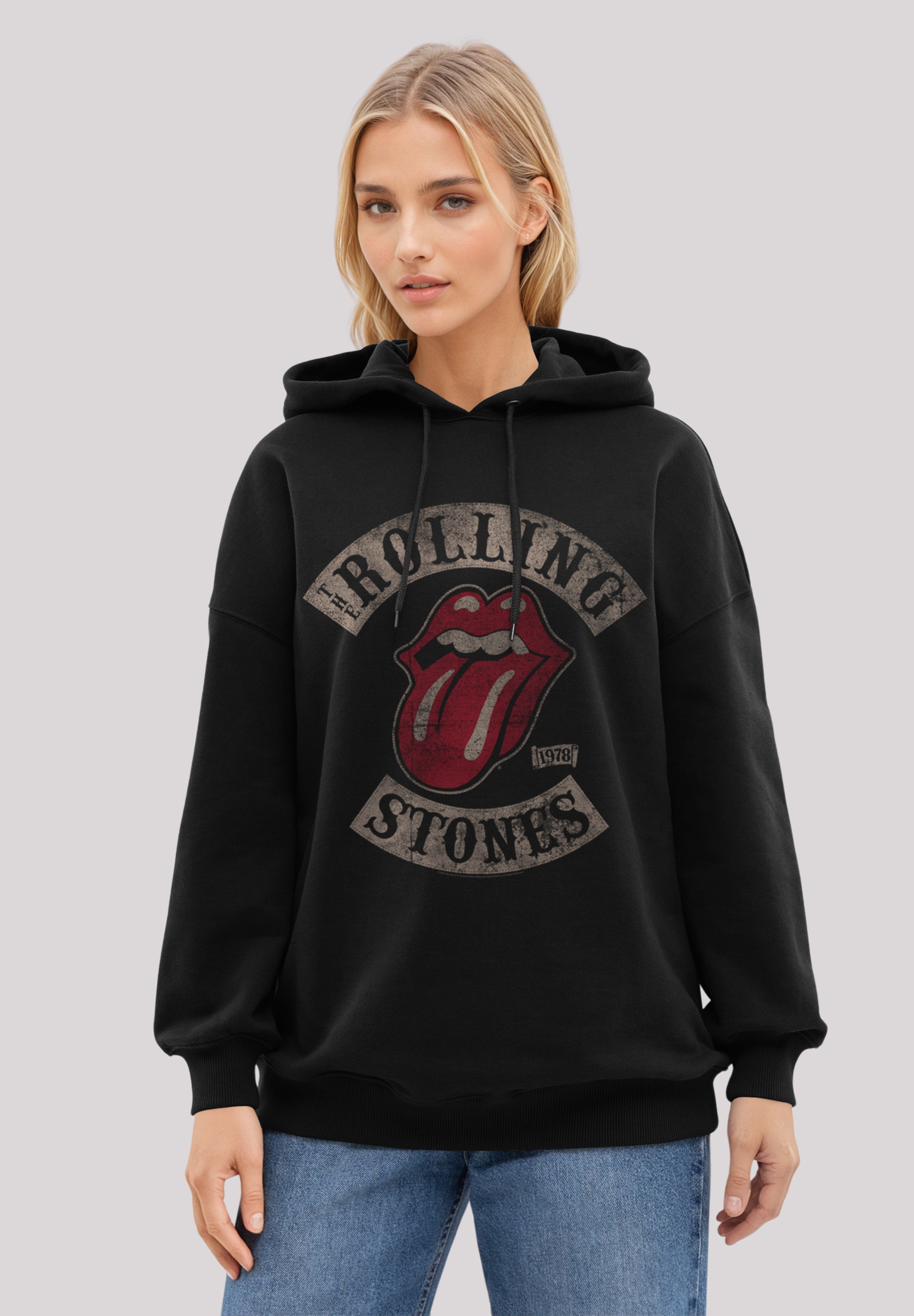 F4NT4STIC Kapuzenpullover "The Rolling Stones Tour 78", Premium Qualität St günstig online kaufen