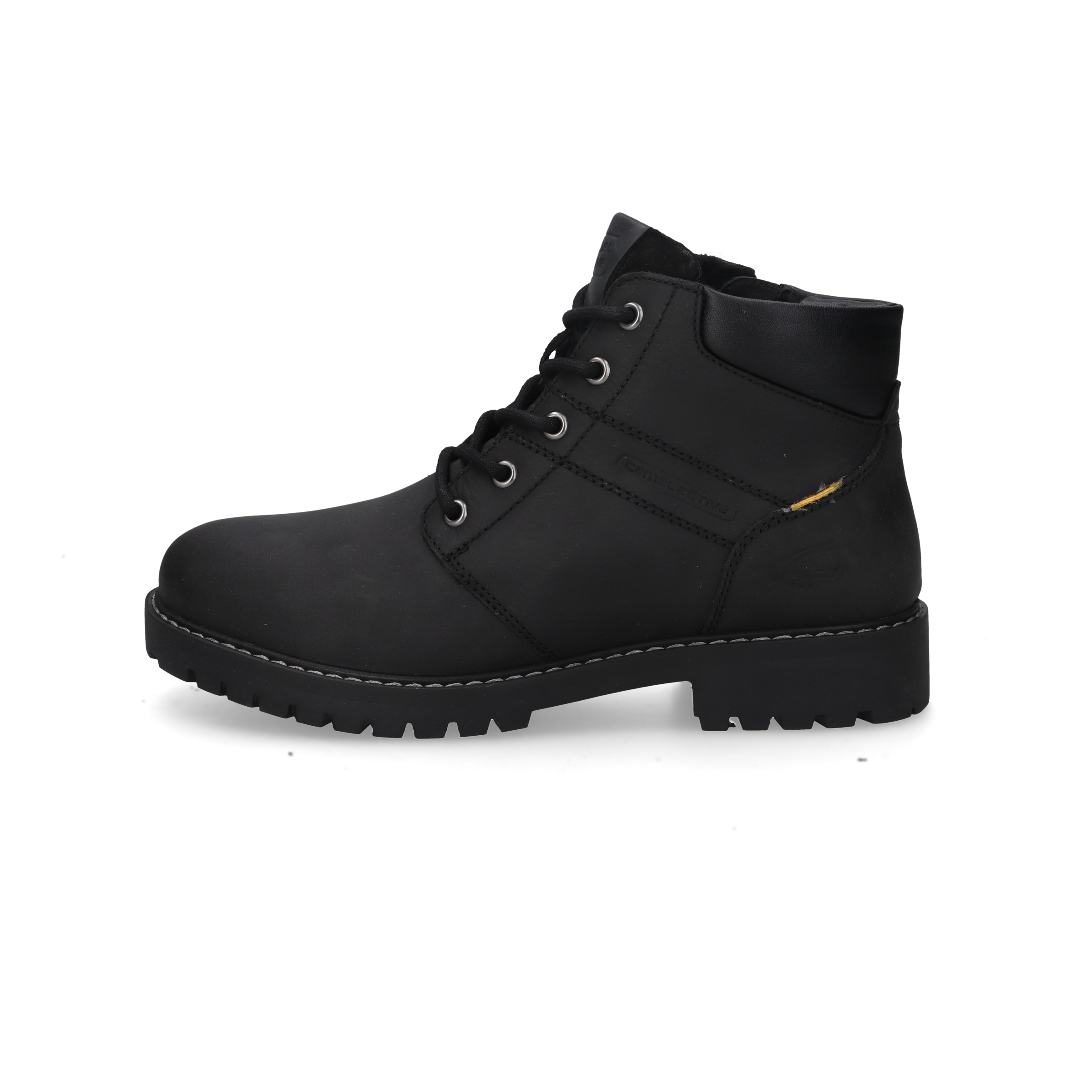 camel active Winterboots, Schnürstiefel mit Profilsohle und Warmfutter