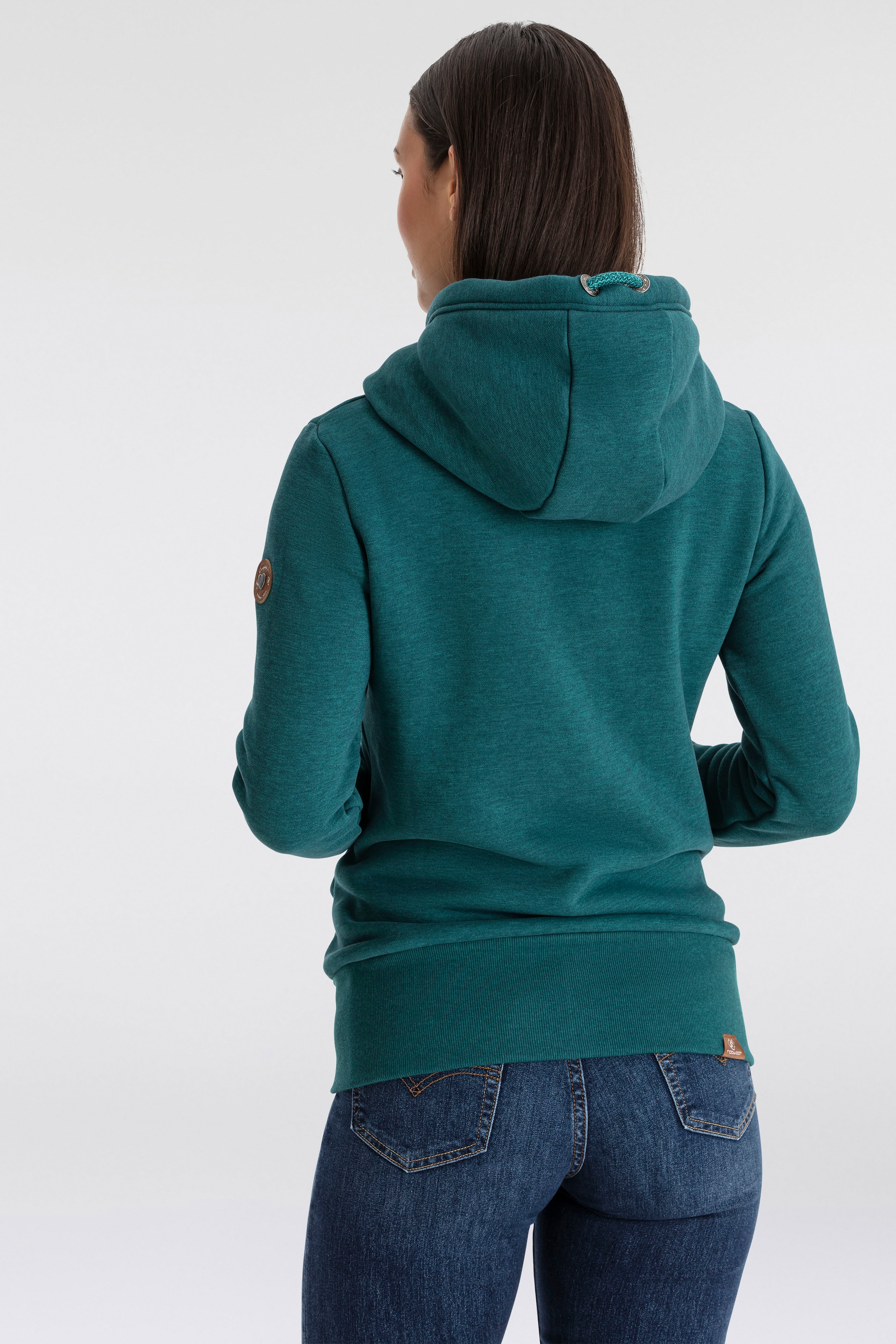 Ragwear Sweatjacke "NESKA ZIP O", mit extra breiten Bündchen günstig online kaufen
