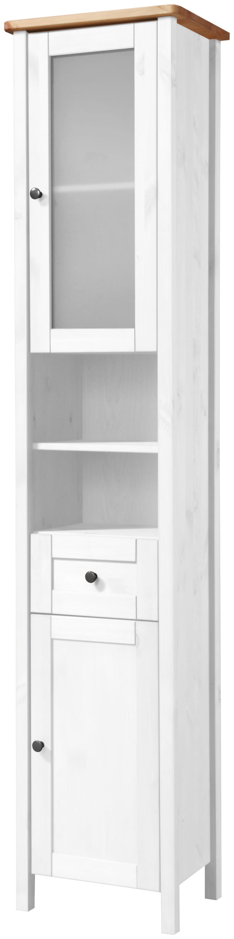 welltime Hochschrank "Sylt", Badmöbel im Landhaus-Stil, Breite 40 cm, aus M günstig online kaufen