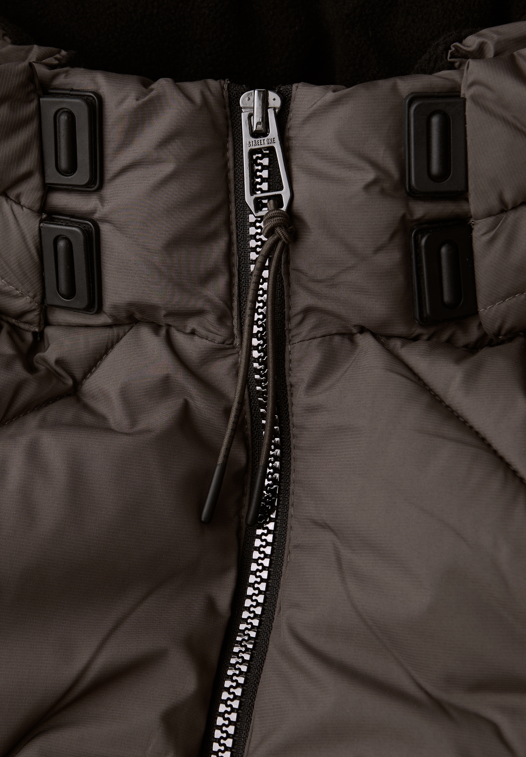 STREET ONE Steppjacke ohne Kapuze mit Kapuze