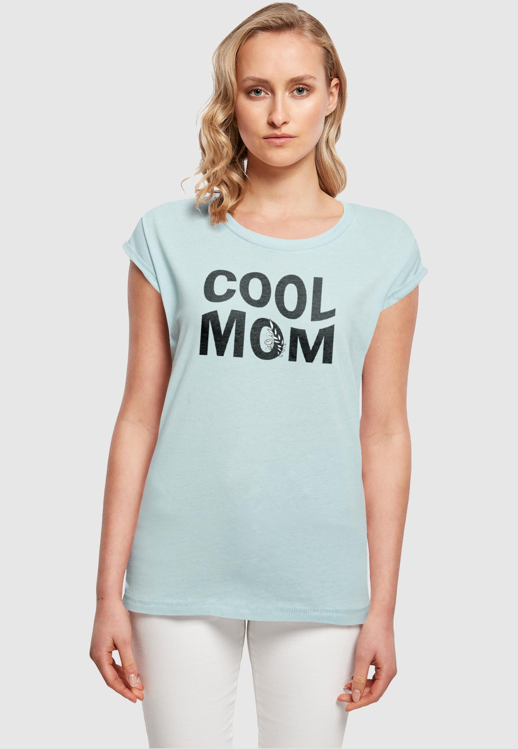 Merchcode T-Shirt »Merchcode Damen Ladies Mothers Day - Cool mom T-Shirt«, (1 tlg.)