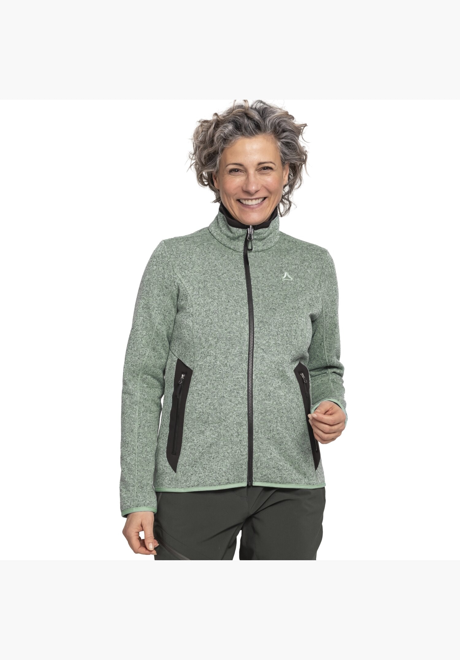 Schöffel Fleecejacke "CIRC Fleece Jk Style Yew WMS" sportlicher Stil, hoher Feuchtigkeitstransport, aus Polyester