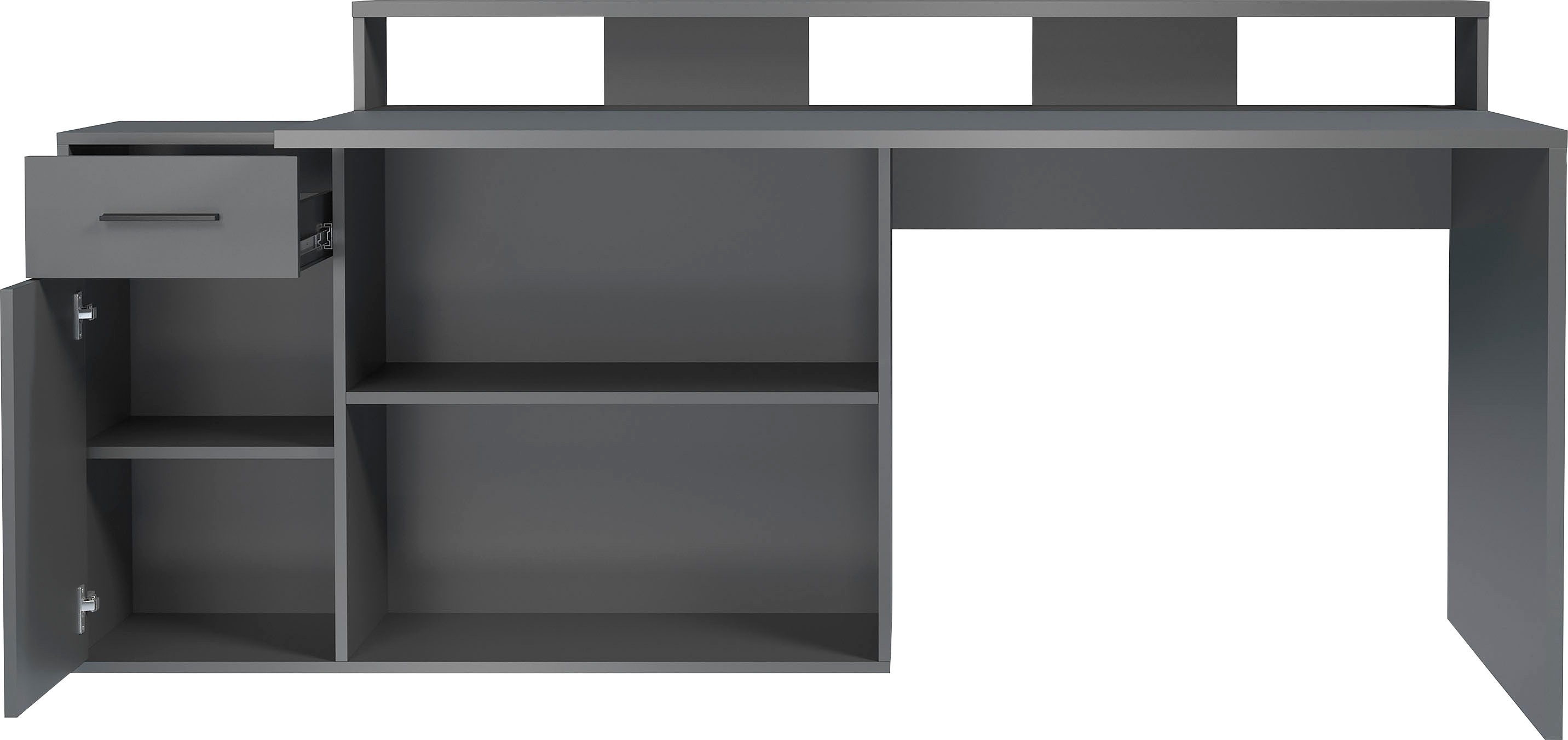 Thumbnail - INOSIGN Schreibtisch "Chester", (2 St.), Gamingtisch mit Lowboard - Arbeitstisch Maße (B/T/H) 160/115/92 cm