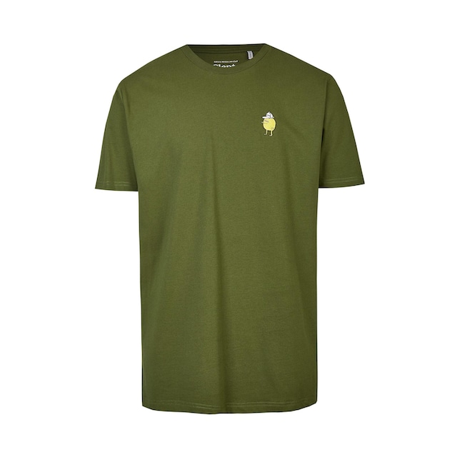 Cleptomanicx T-Shirt »Zitrone«, Zitrone-Stickerei auf der Brust ▷ kaufen |  BAUR