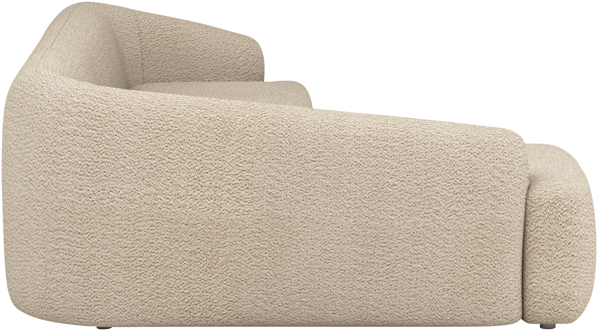 INOSIGN Ecksofa »Nergal, Einzelsofa oder L-Form«, Modernes Design, schlichte Optik, stilvoller Blickfang im Wohnzimmer