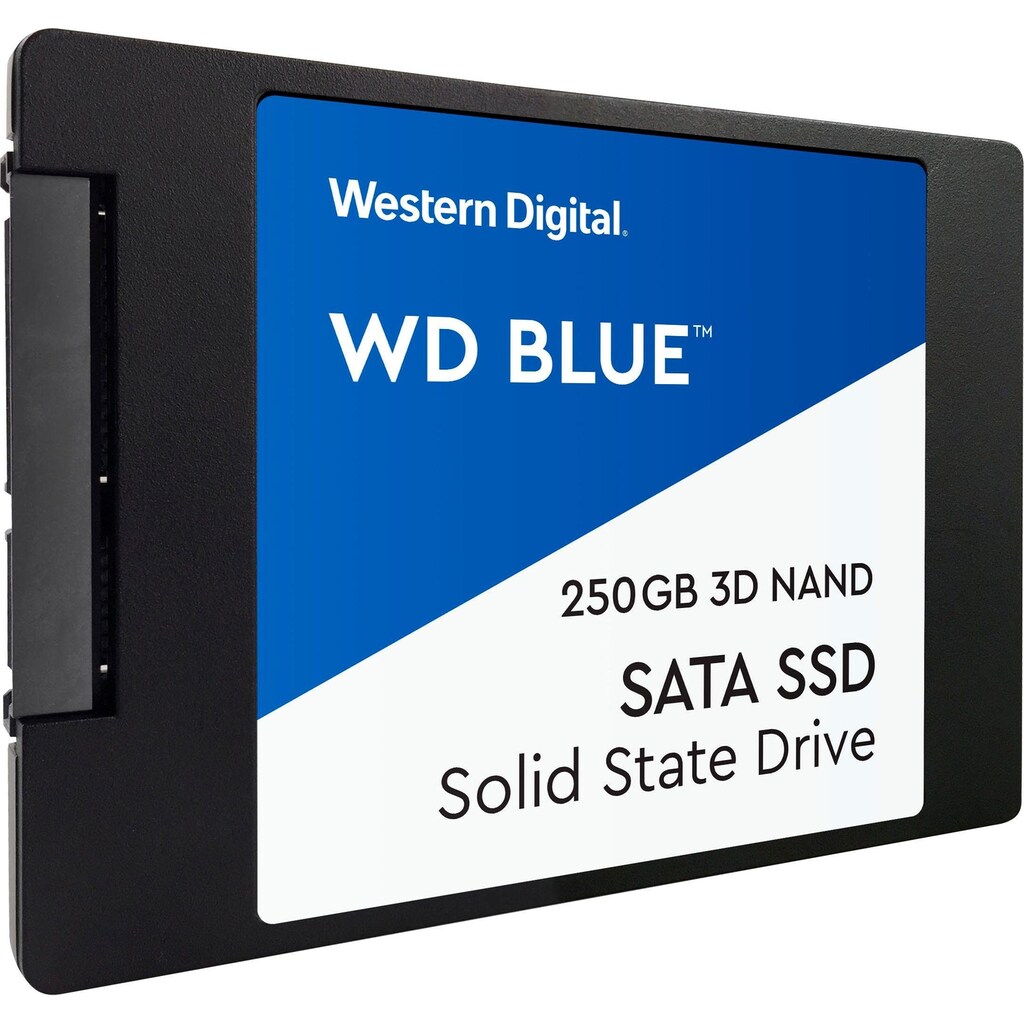 Western Digital interne SSD »WD Blue 3D NAND SATA«, 2,5 Zoll, Anschluss SATA III