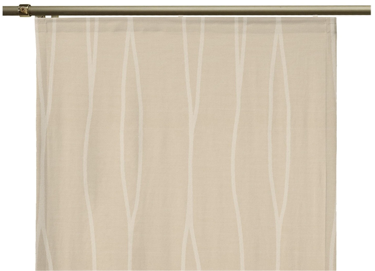 Thumbnail - Wirth Schiebegardine "LANGWASSER" Klettband 1 Stk. tlg. inkl. Beschwerungsstange